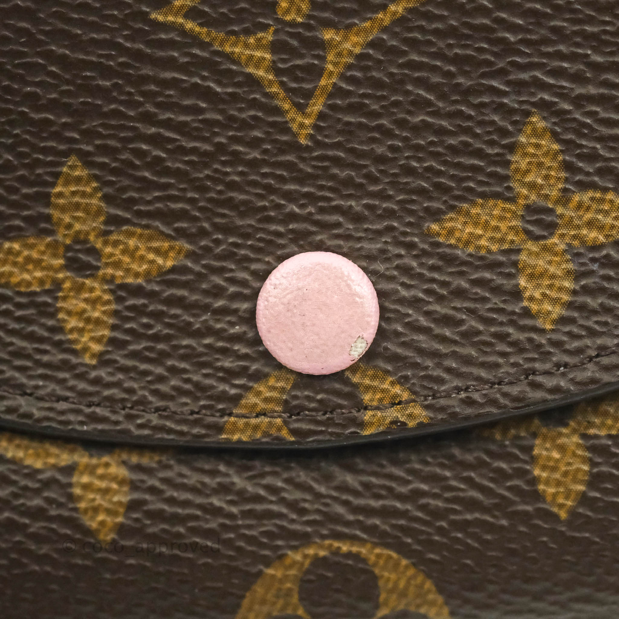Louis Vuitton Monogram Rosalie Coin Purse Rose Ballerine – STYLISHTOP