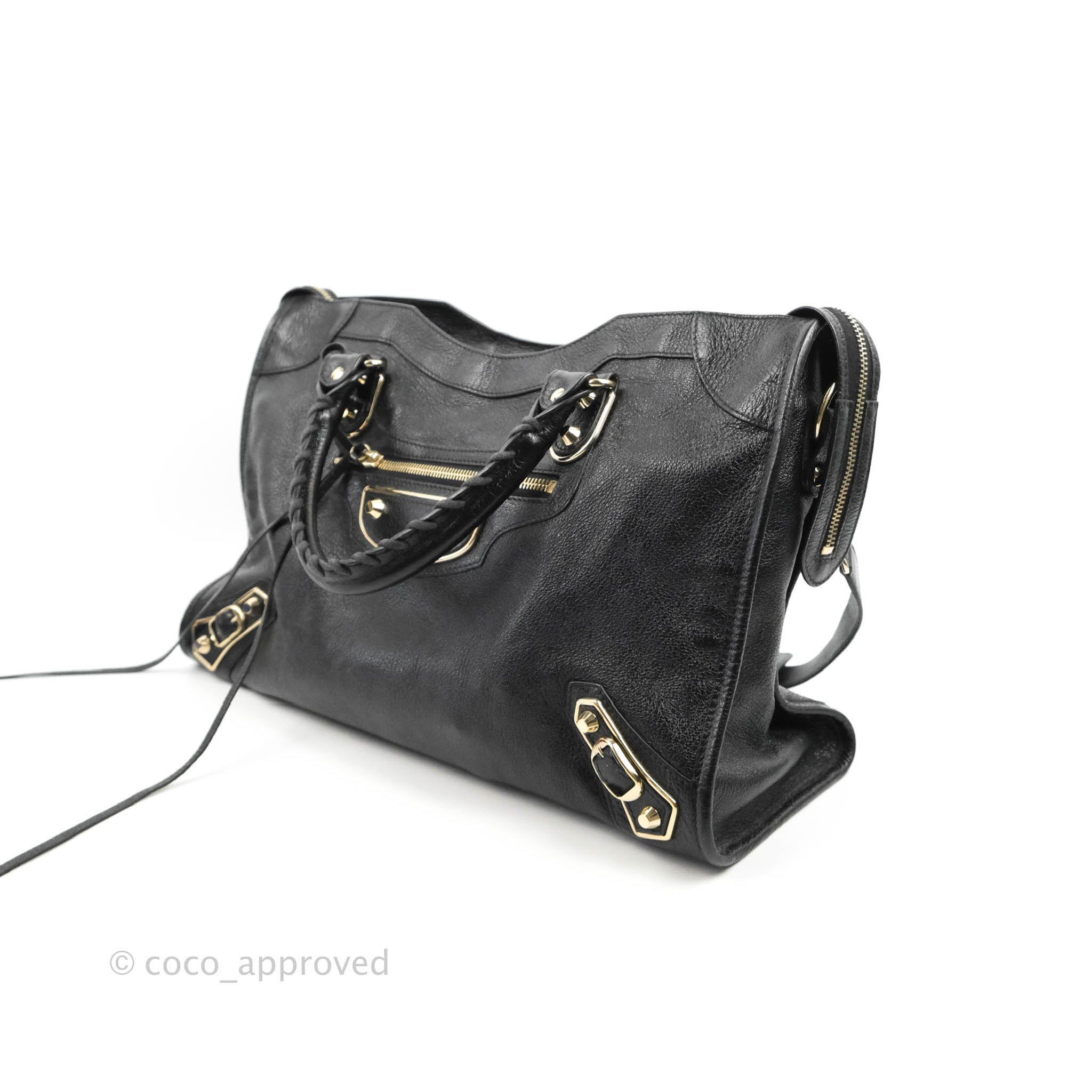 Y2K✨️ BALENCIAGA city classic 2way シティ BALENCIAGA Y2K Classic City 2-Way Shoulder Bag 115748 Dark