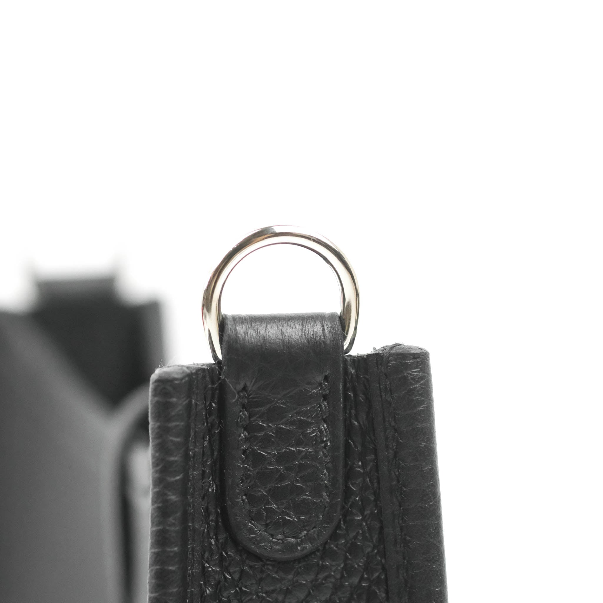 Hermès Mini Evelyne Clemence Black U - Luxury Shopping