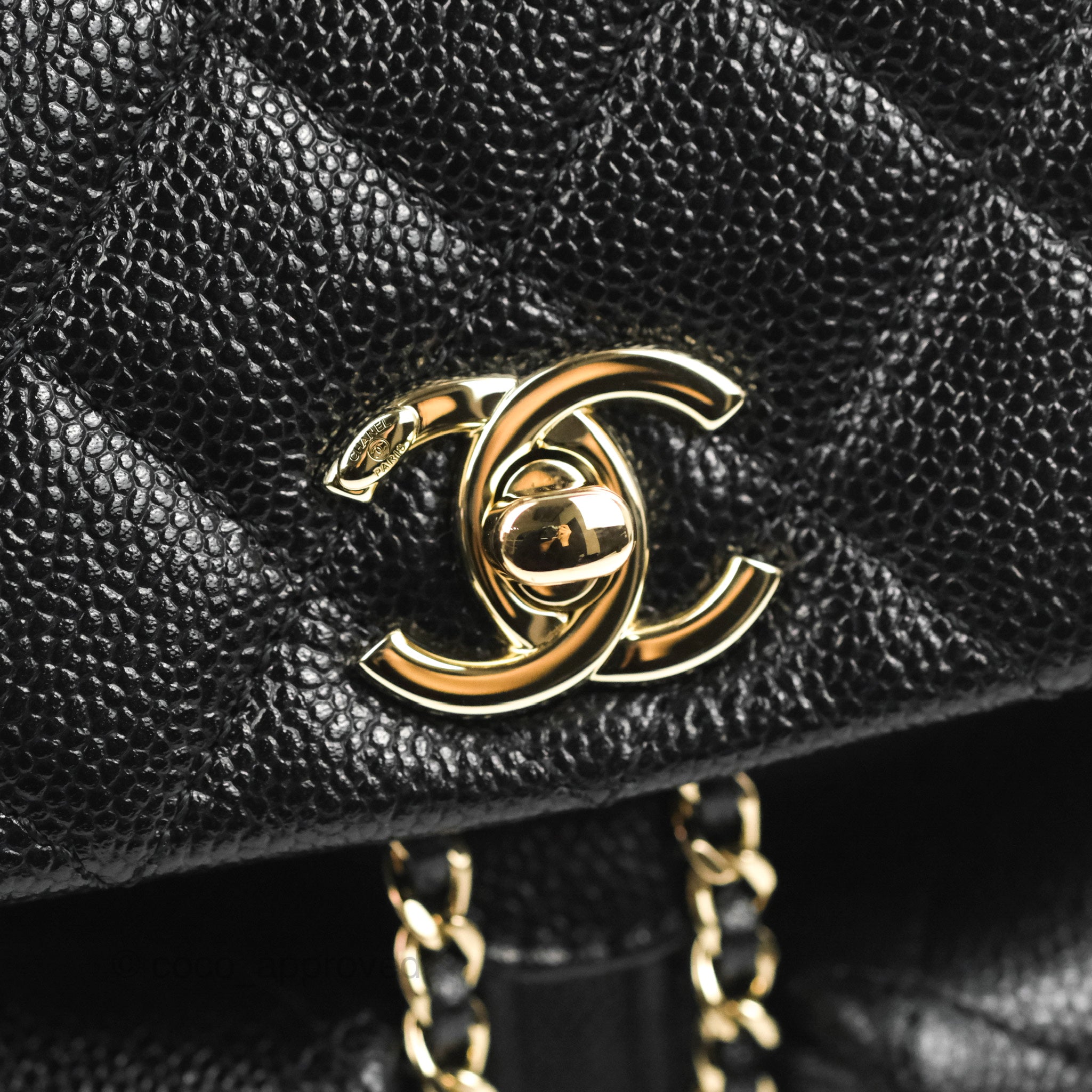 Chanel Duma Backpack Small Black Caviar Gold Hardware 23P – Coco Approved  Studio