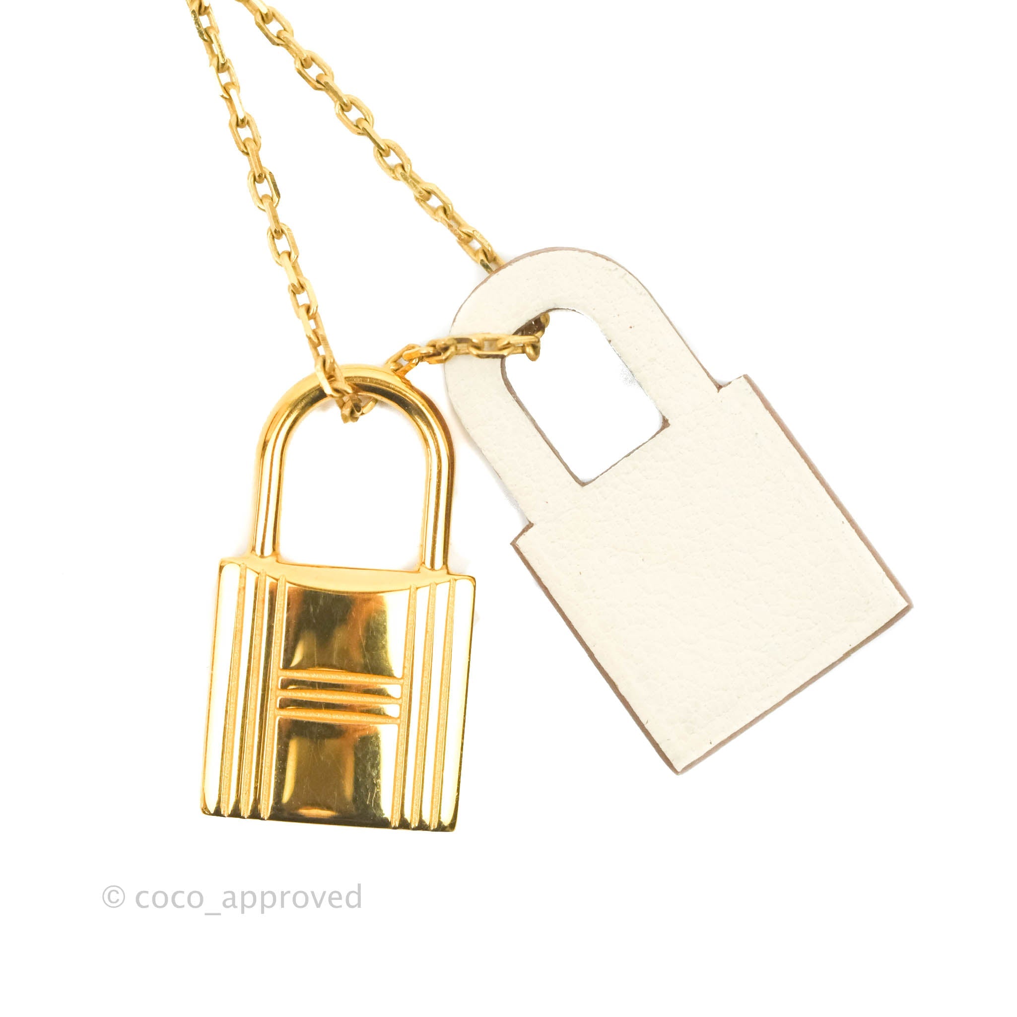 Celine Lock & Key Necklaces Set