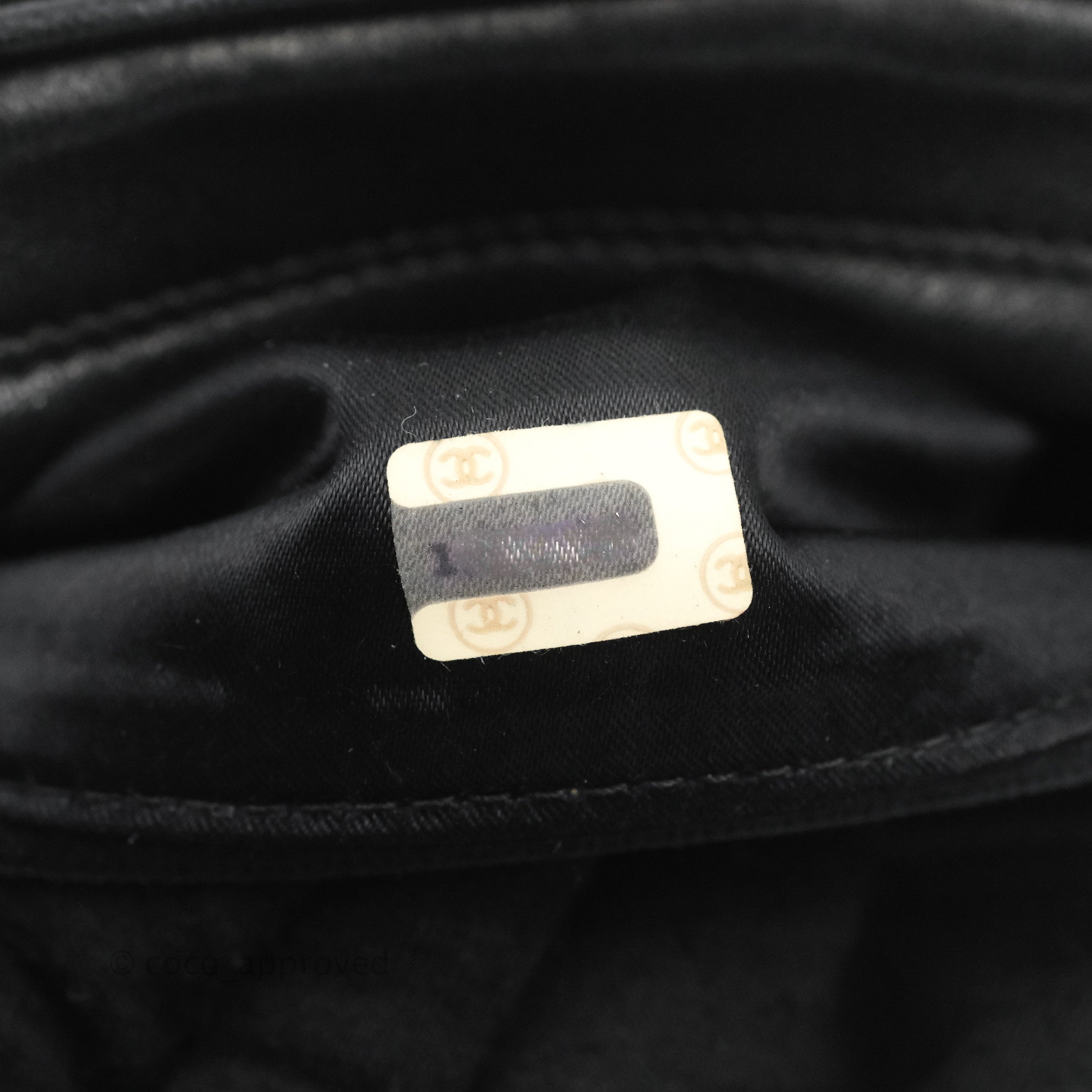 Chanel Vintage Small Camera Bag Black Lambskin Gold Hardware