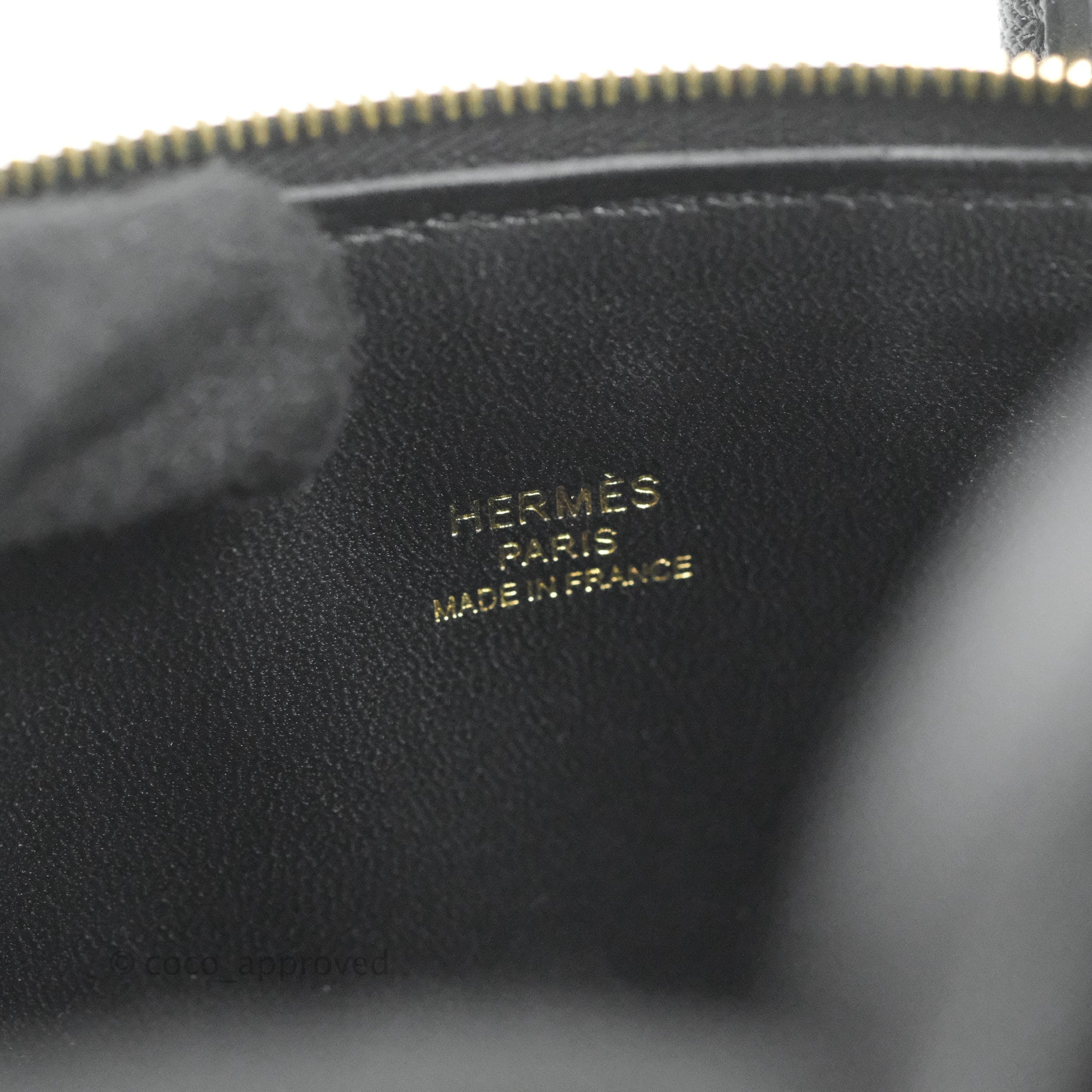 Hermès Bolide Mini Chevre Black