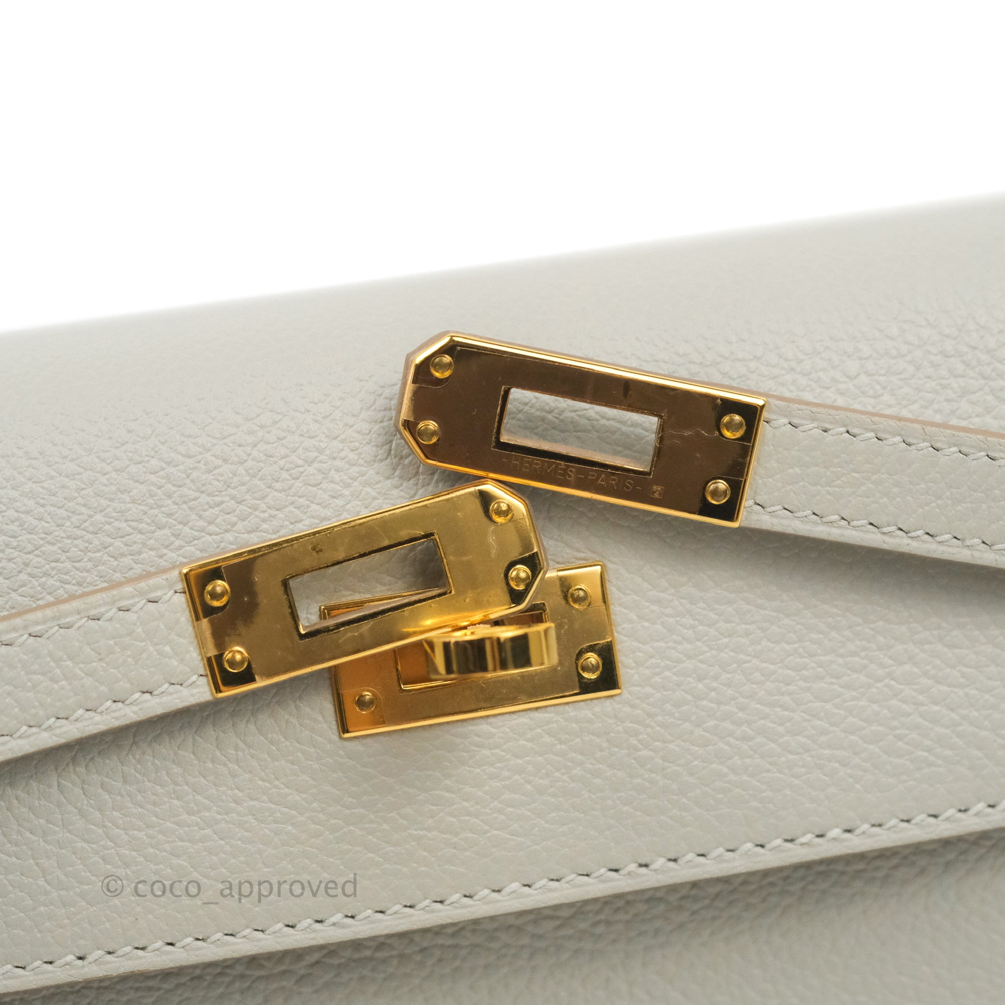 Hermes Kelly Danse Gold Evercolor Gold Hardware – Madison Avenue Couture