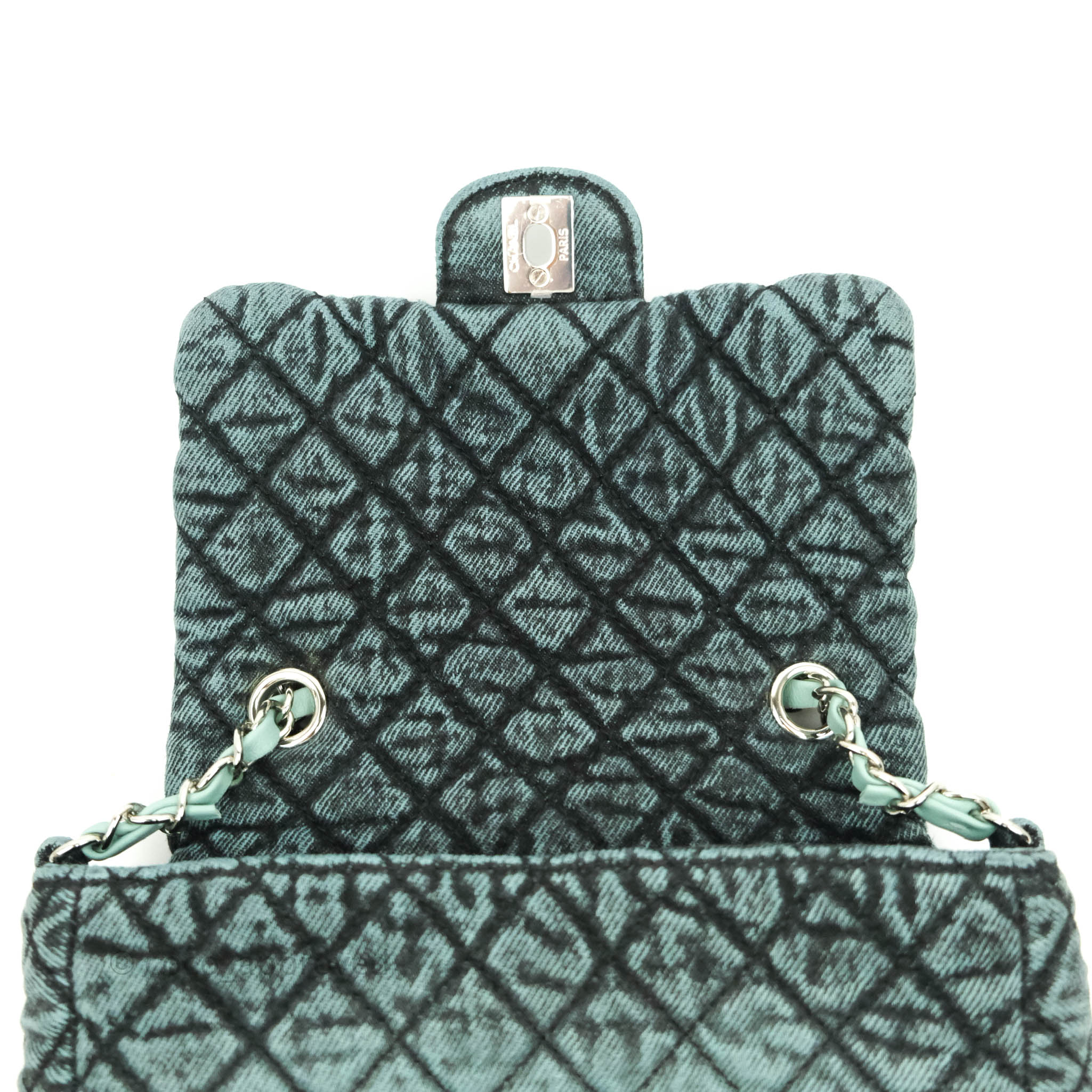 Chanel Denimpression Quilted Small Flap Green Black – Coco Approved Studio