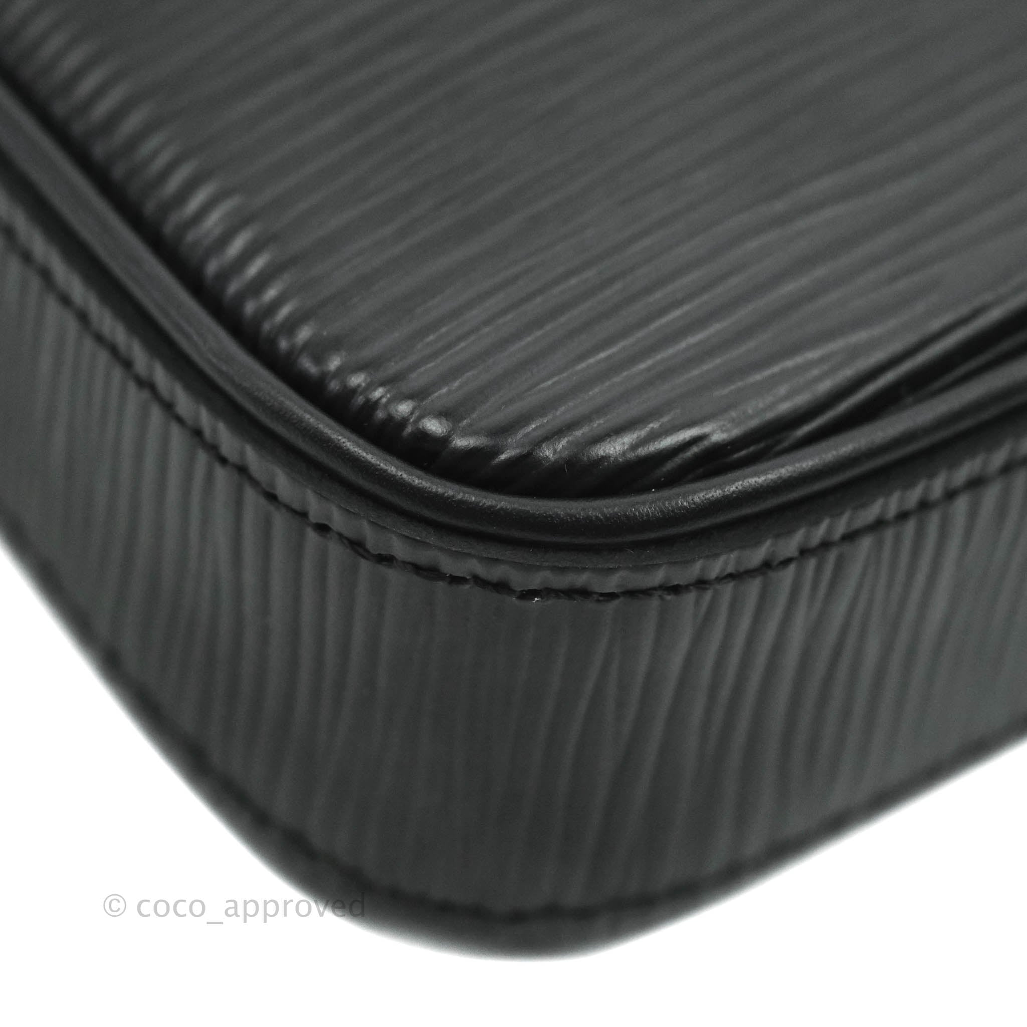 Louis Vuitton Easy Pouch on Strap Epi Leather Black 1999031