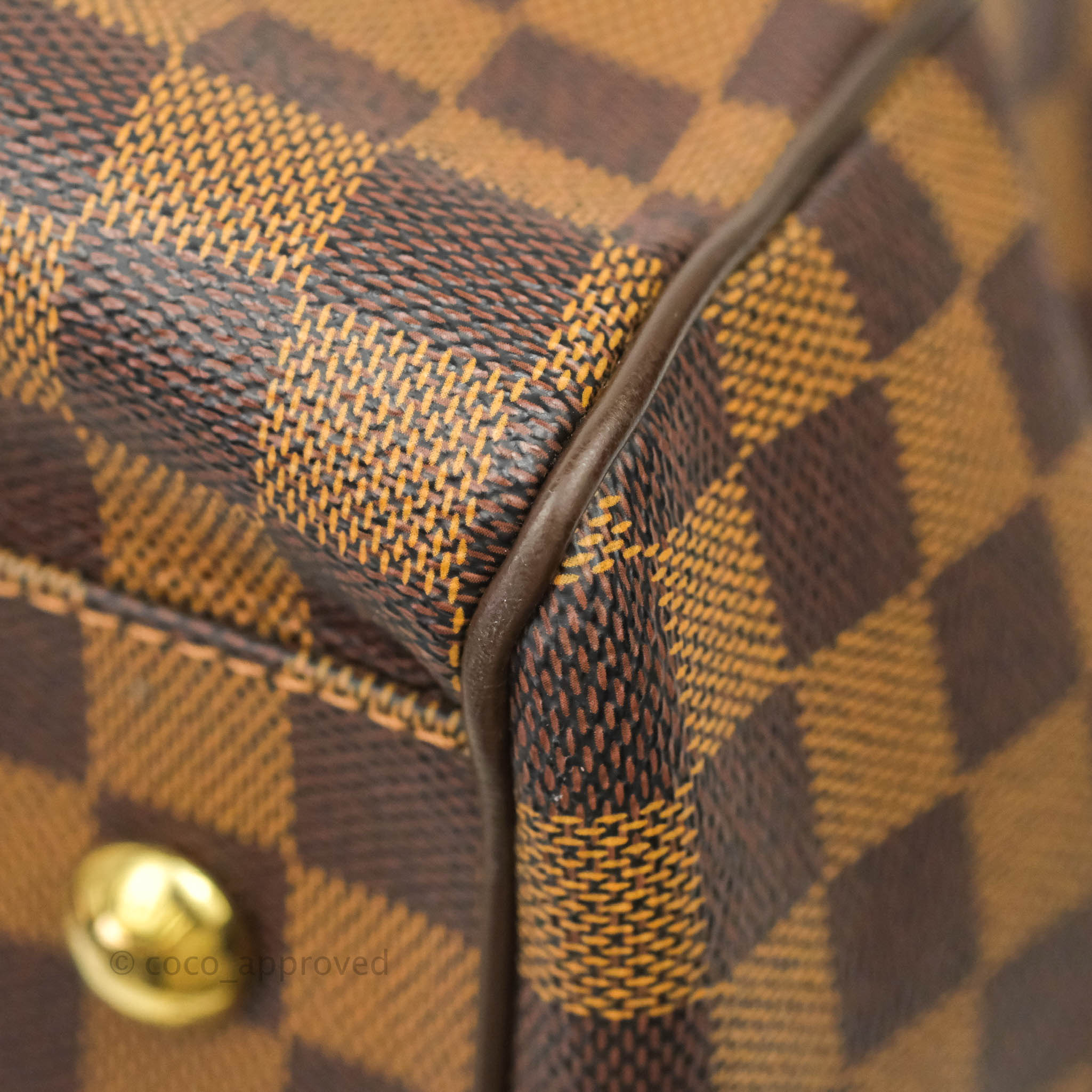 Louis Vuitton Trevi GM Damier Ebene Canvas Brown Cloth ref.595375 - Joli  Closet