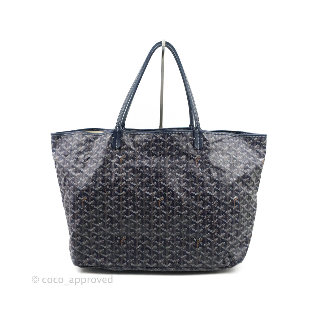 Goyard St. Louis Tote GM Navy