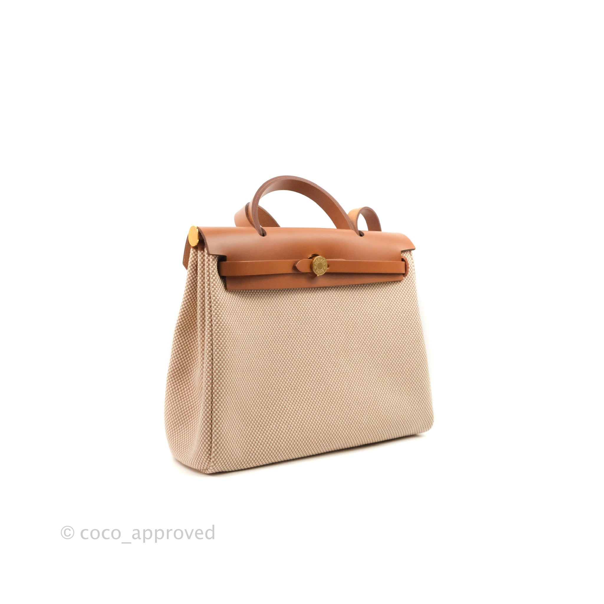 Hermès Herbag Zip 31 Bag SAR 12,365 Chaï / Fauve Travel bag in