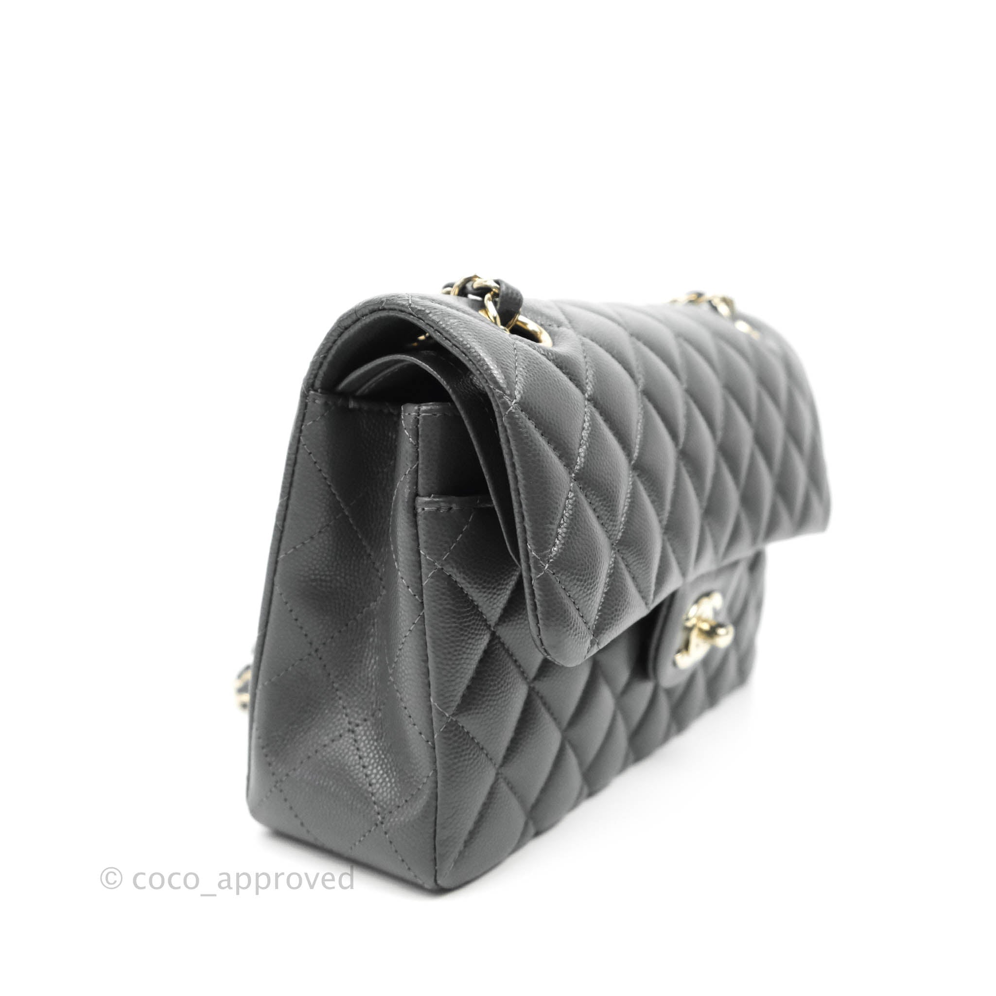 Chanel Small Flap Bag AS3365 B08472 NJ057, Grey, One Size