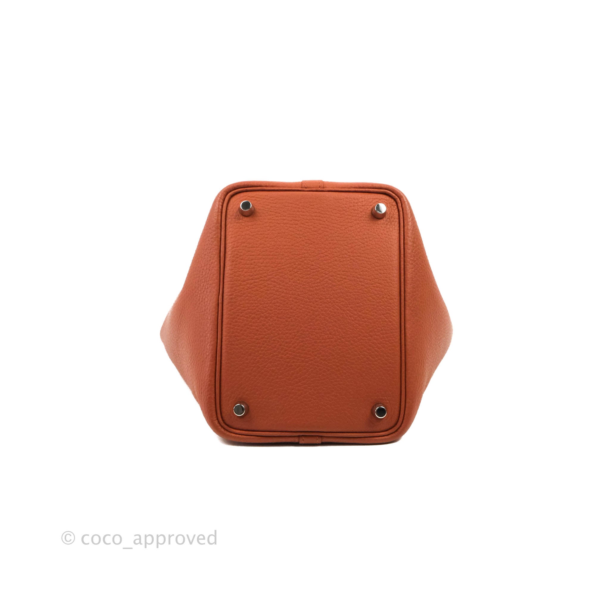 Hermes Picotin Lock 18 Bag Cuivre Palladium Hardware Clemence
