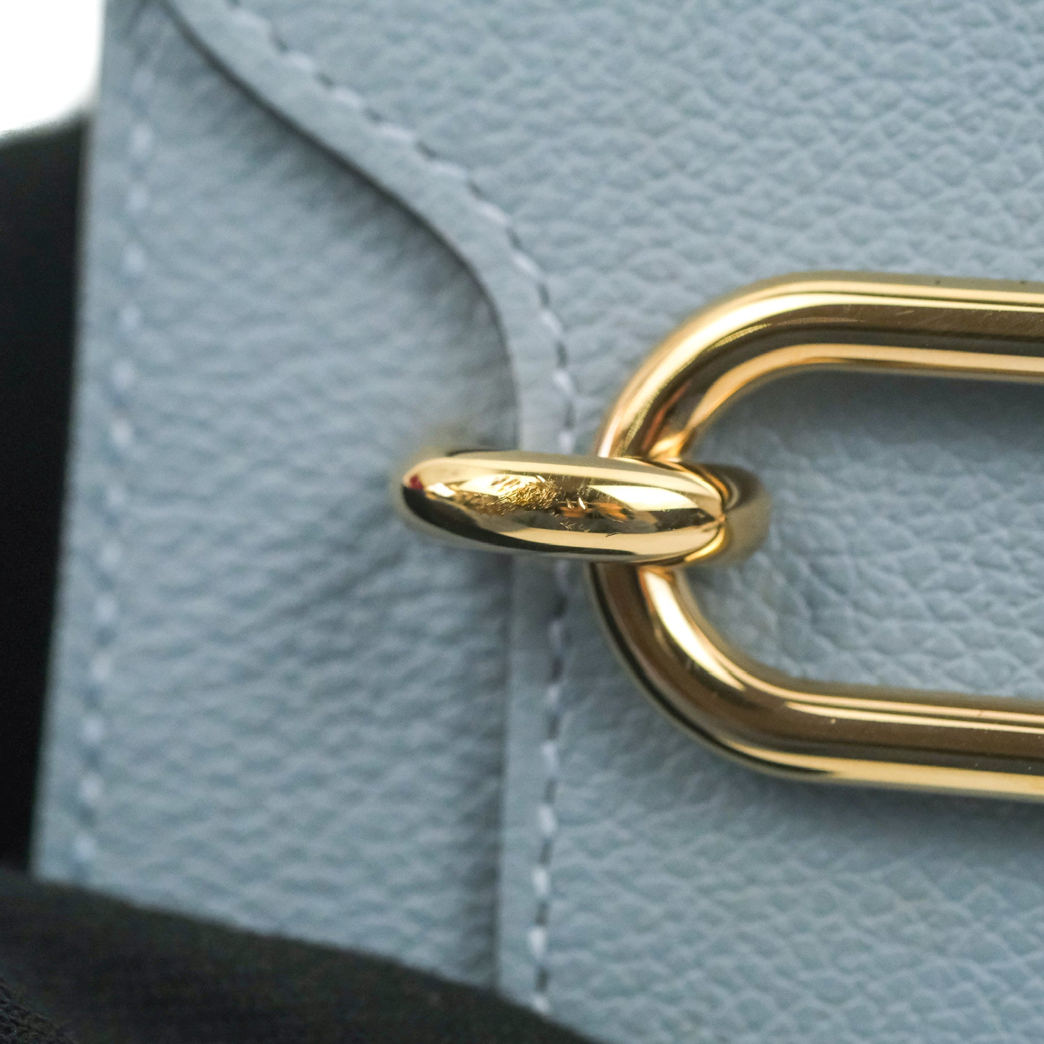 Hermès Roulis Mini 18 Bleu Frida Evercolor Palladium Hardware – Coco  Approved Studio