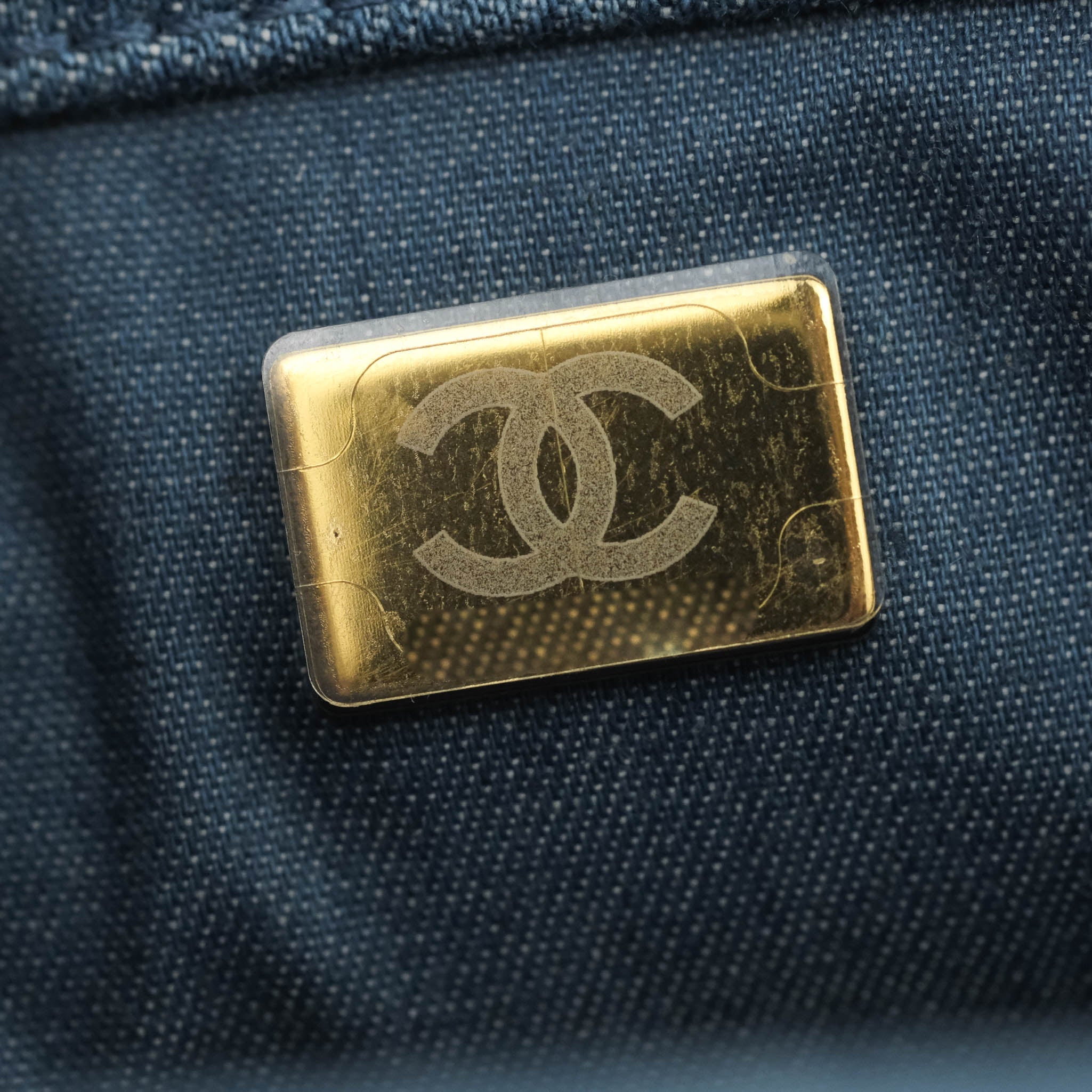 Chanel Mini Rectangular Pearl Crush Quilted Denim Aged Gold Hardware 2 –  Coco Approved Studio