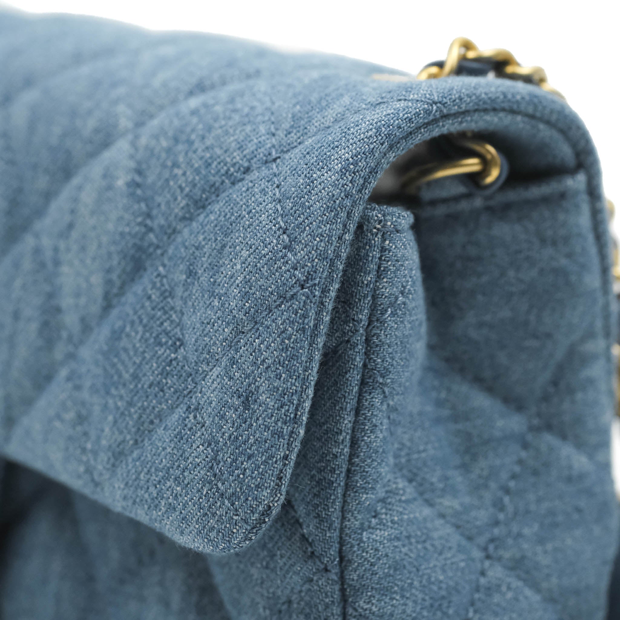 Chanel Interlocking CC Blue Denim Jeans – Vintage by Misty