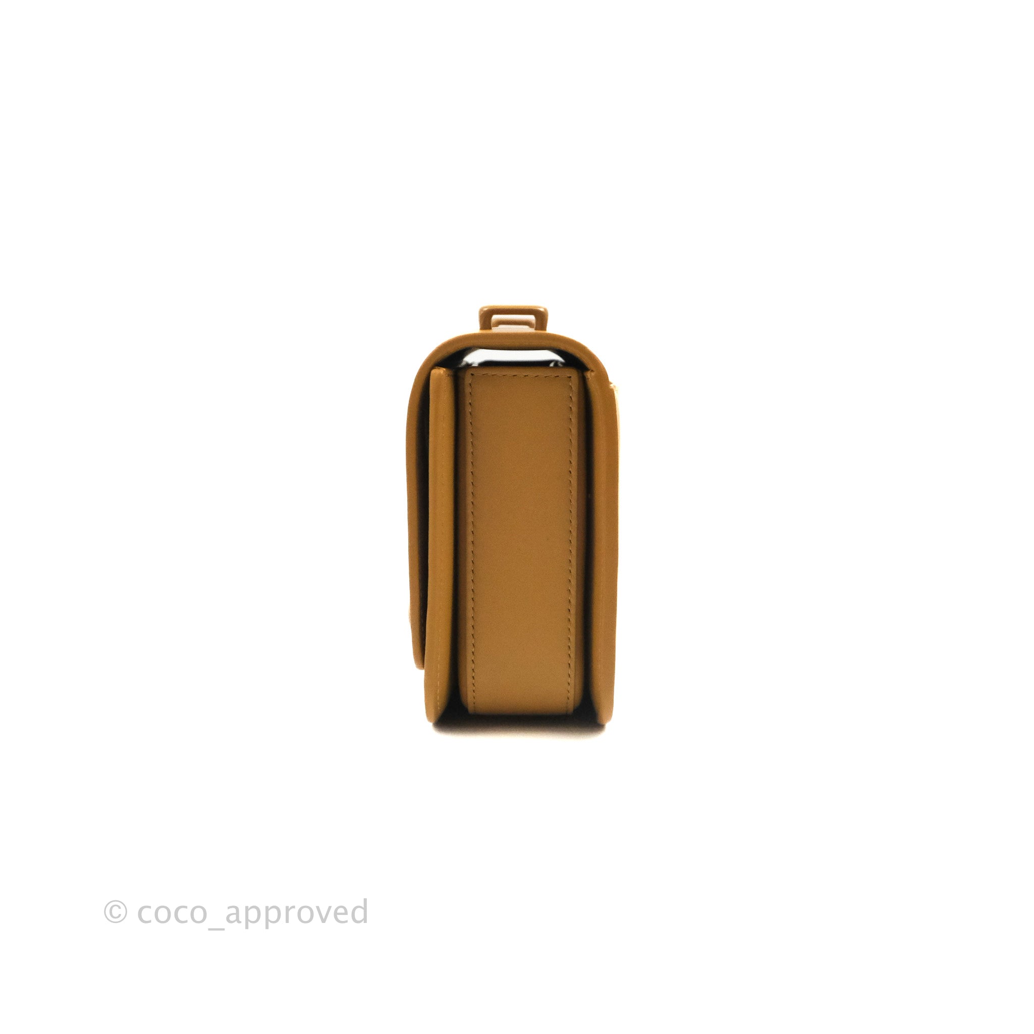 LOEWE Goya Shoulder Bag Small Warm Desert in Calfskin Leather with  Gold-tone - US