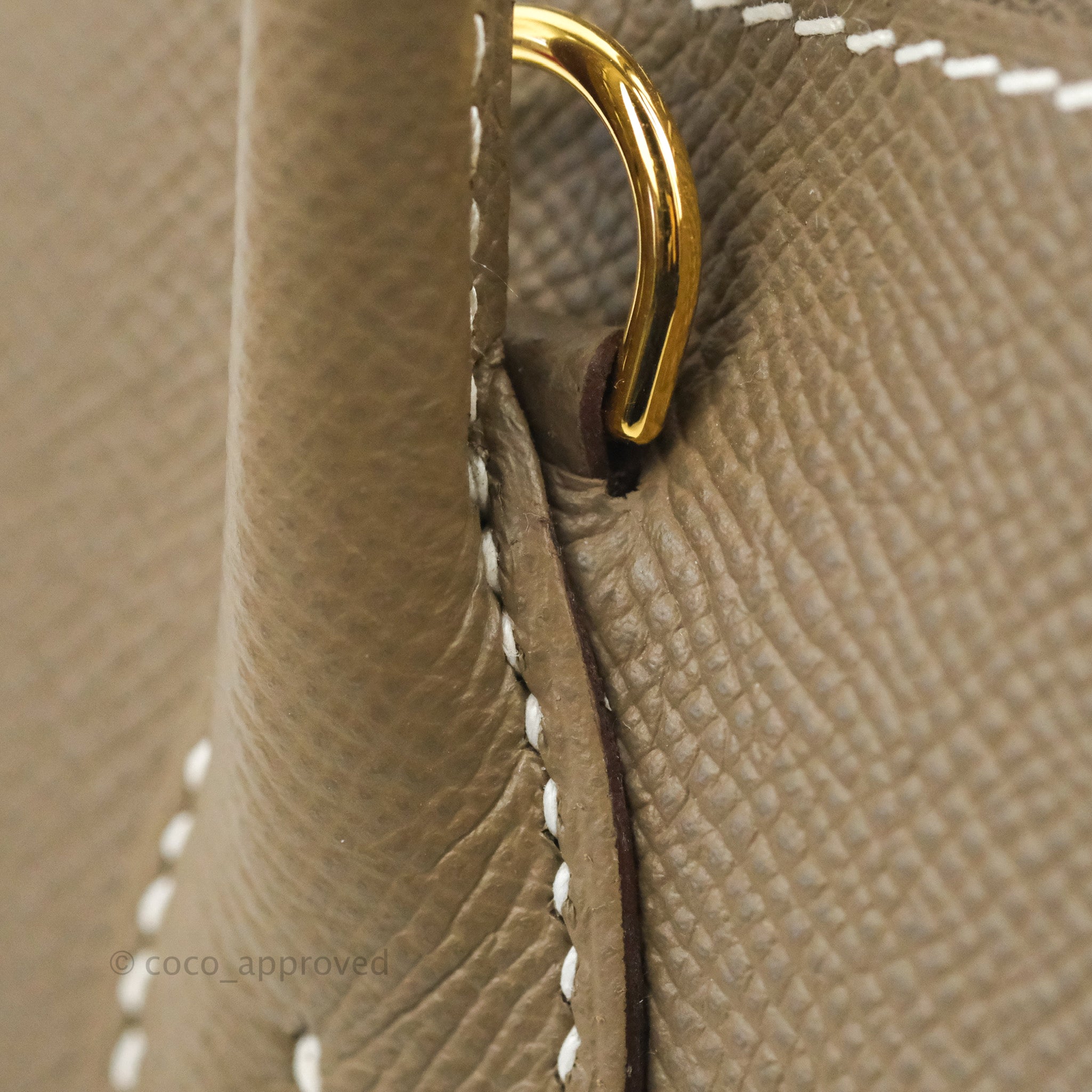Hermes Bolide 1923 25 Sesame Bag Gold Hardware Epsom Leather – Mightychic