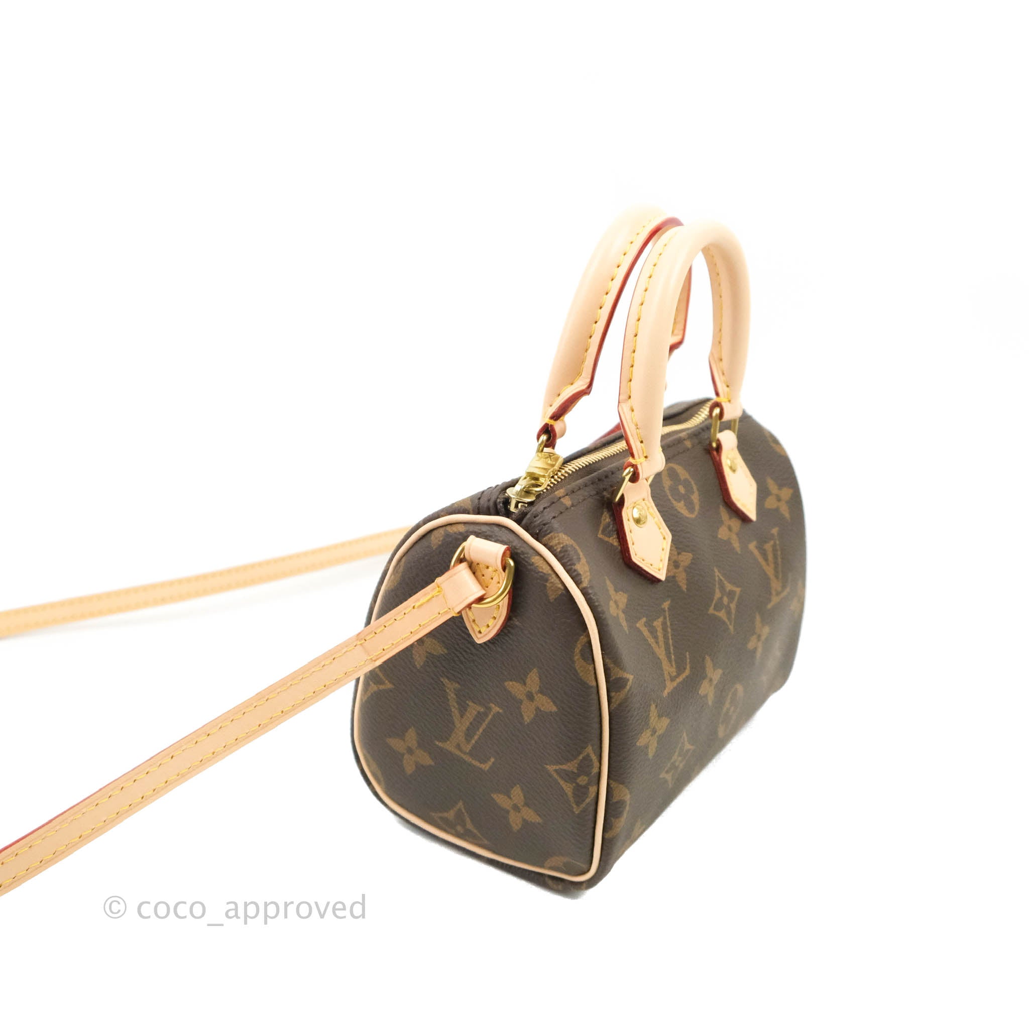 Pint-sized perfection 🤩 Hunt this Louis Vuitton Nano Speedy and