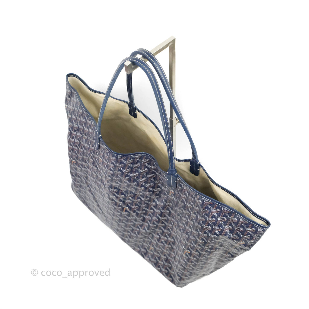 Goyard St. Louis Tote GM Navy