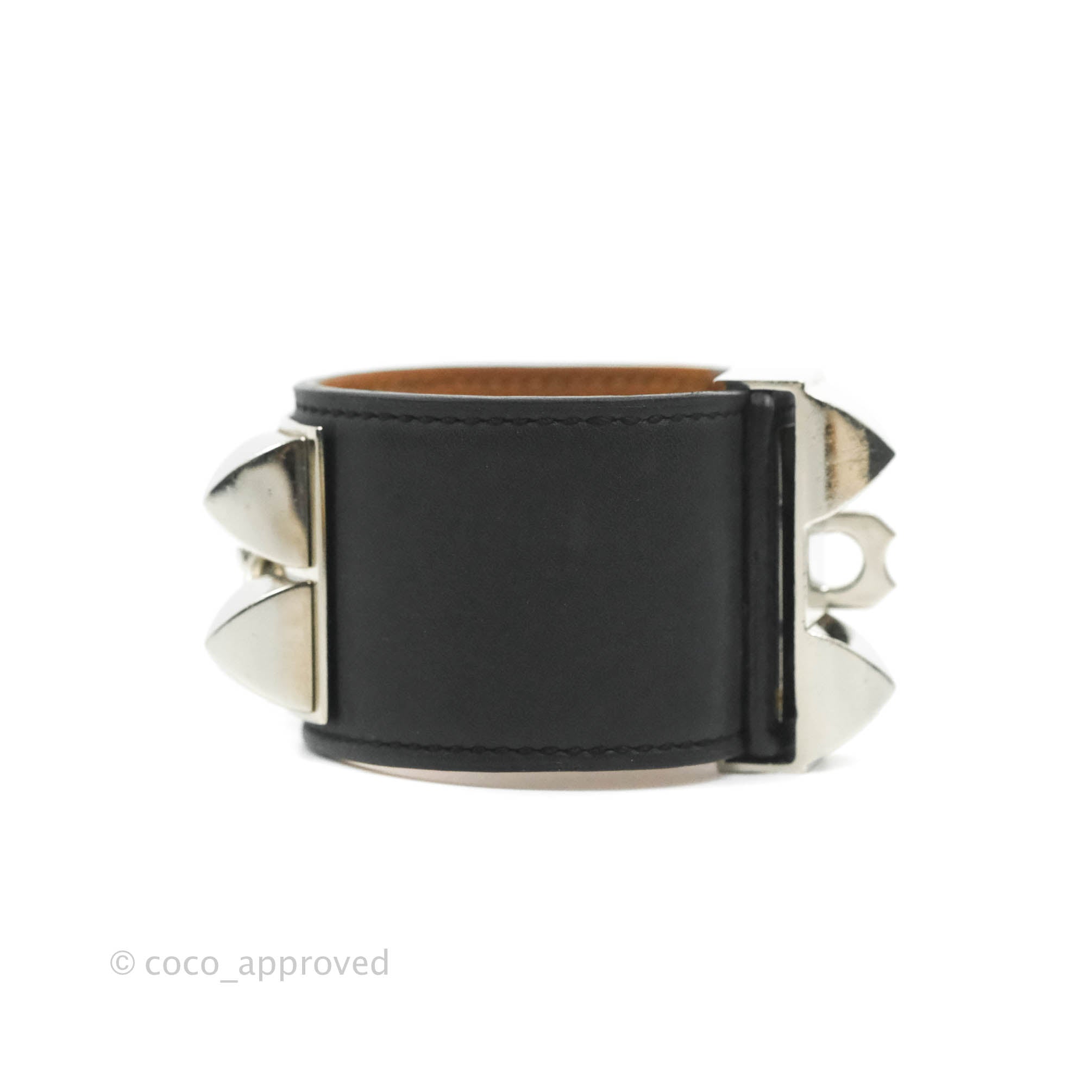 Hermes Collier De Chien 24 bracelet Noir – Coco Approved Studio