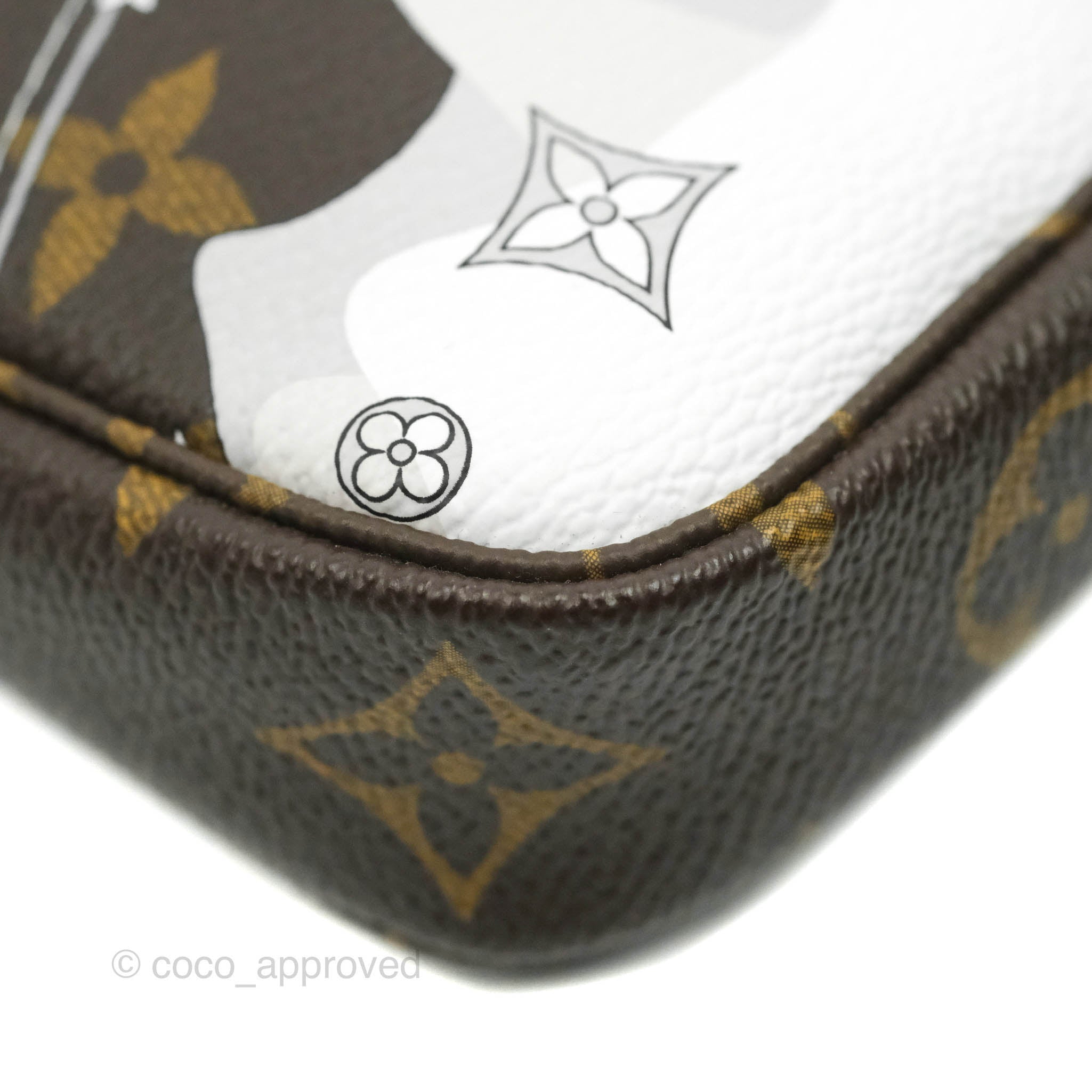 Louis Vuitton Mini Pochette Accessories⁣ Monogram Christmas London Edi –  Coco Approved Studio