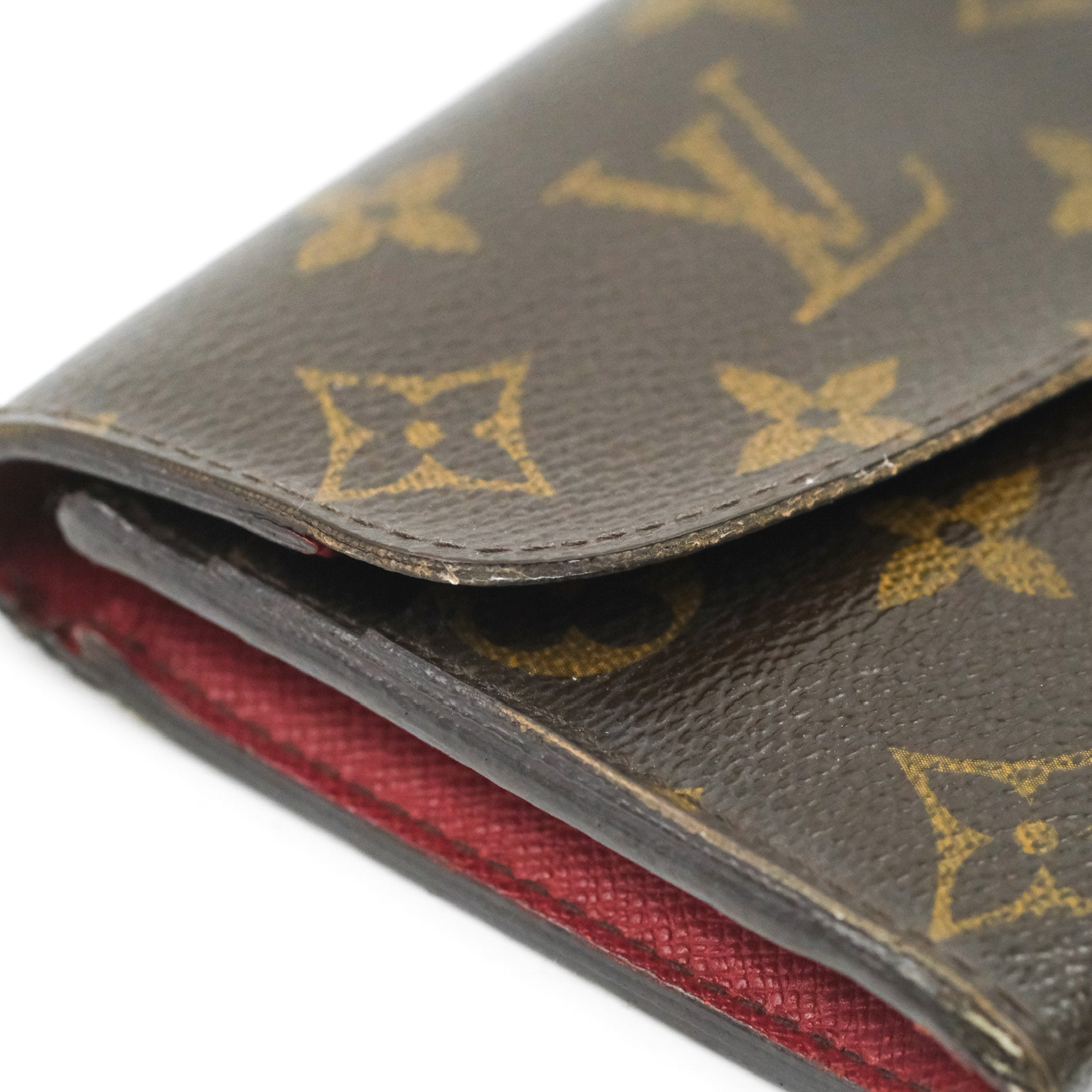 Wallet Louis Vuitton Red in Not specified - 24963812