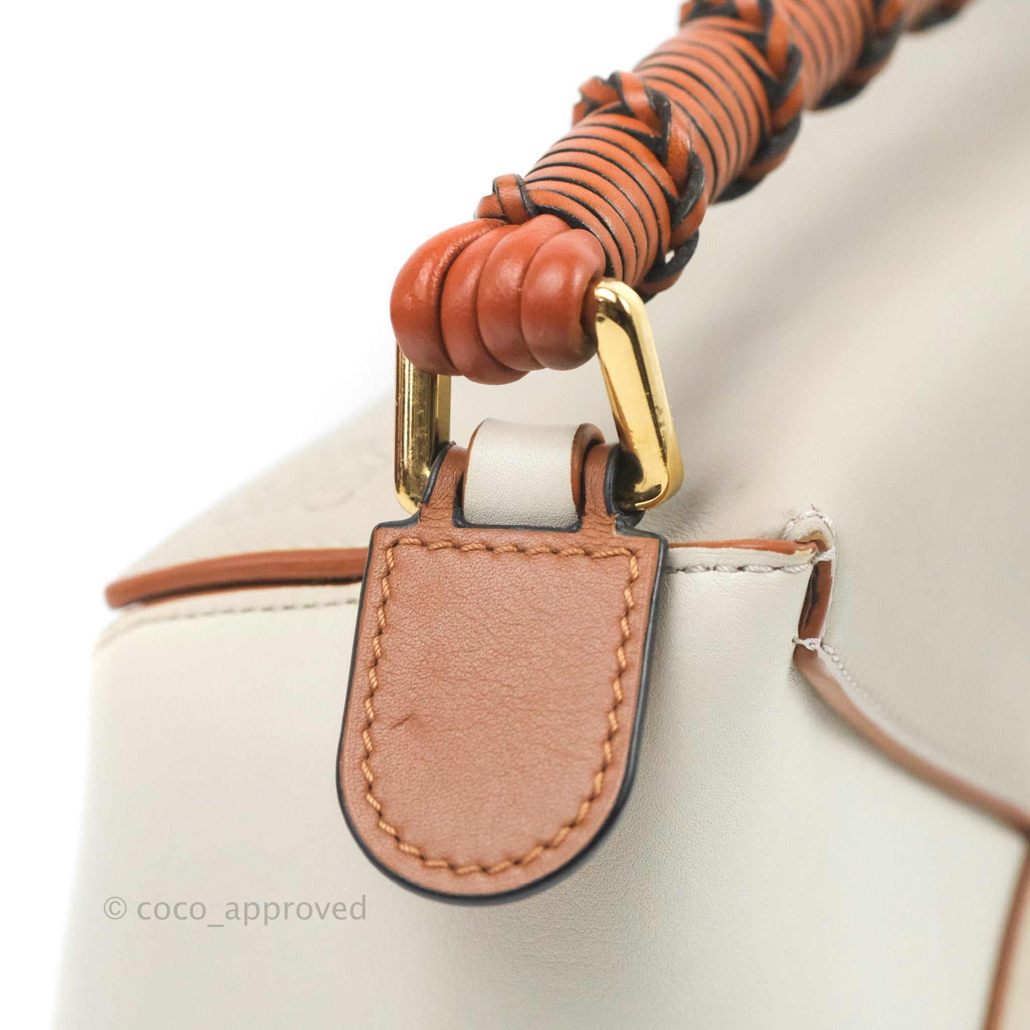 Loewe - Small Puzzle Edge Ghost & Soft White Shoulder Bag