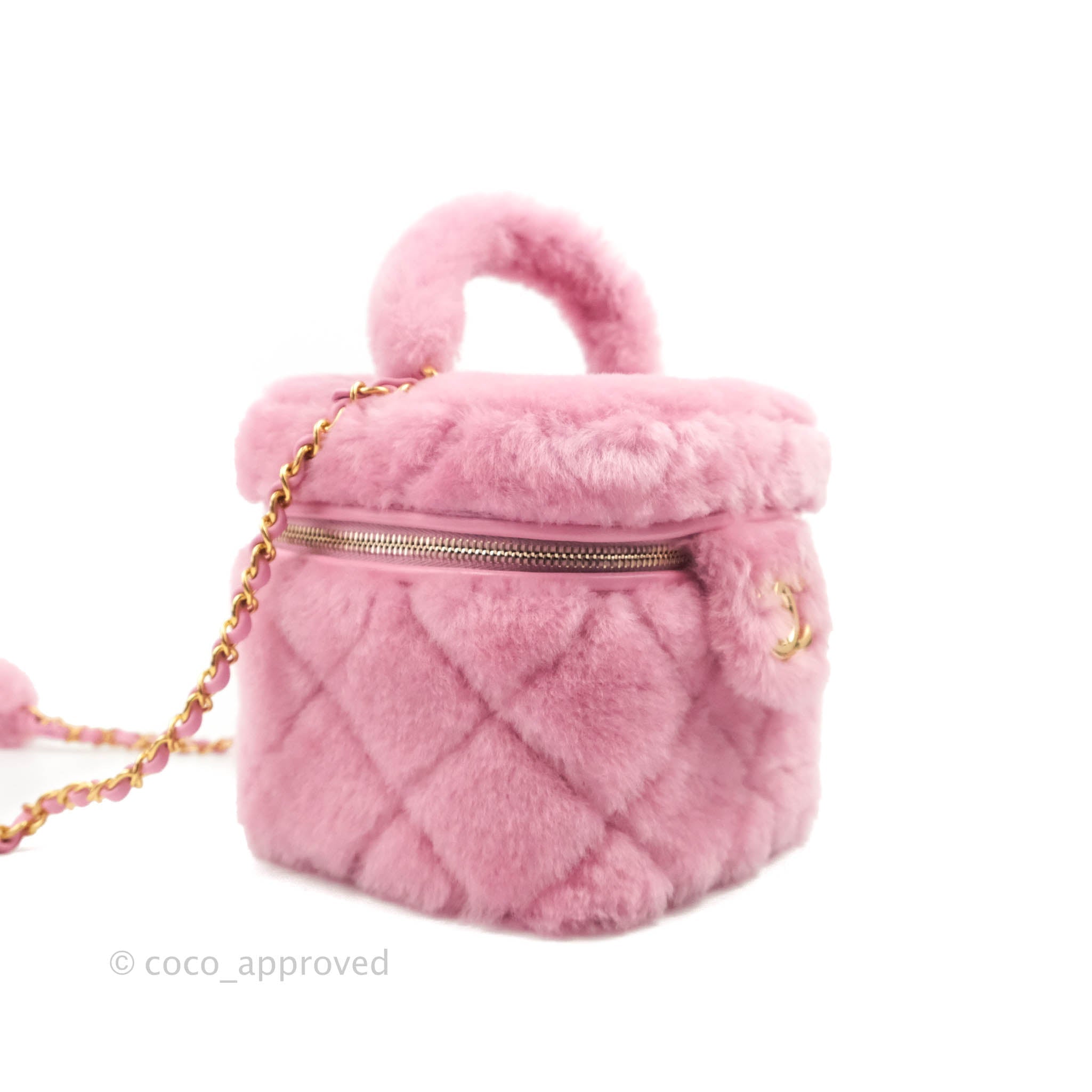 CHANEL  Bags  Chanel 9 Flap Bag Sherling Medium Pink  Poshmark