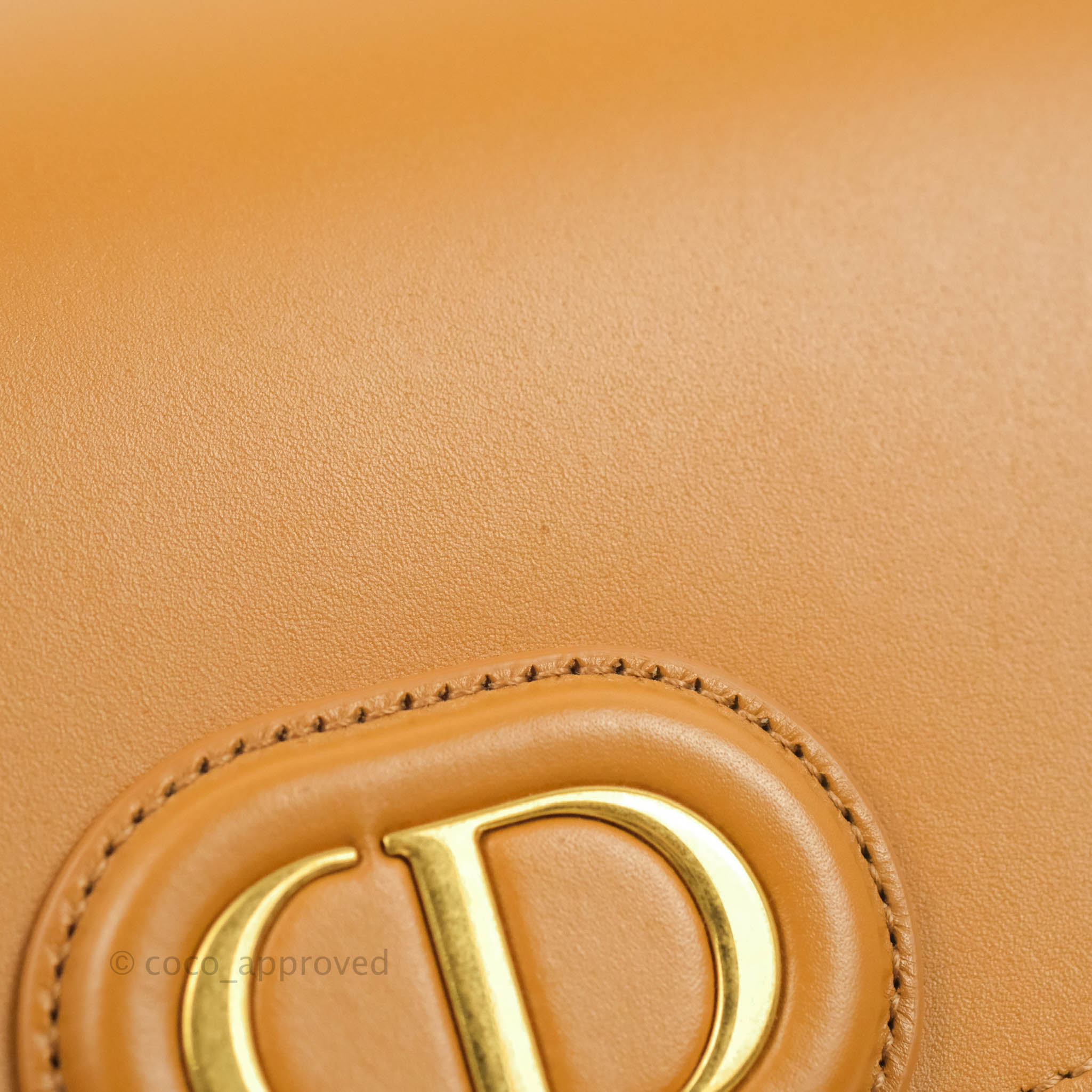 Dior Medium Whipstitched Bobby Bag Brown Grained Calfskin Gold Hardwar –  Coco Approved Studio