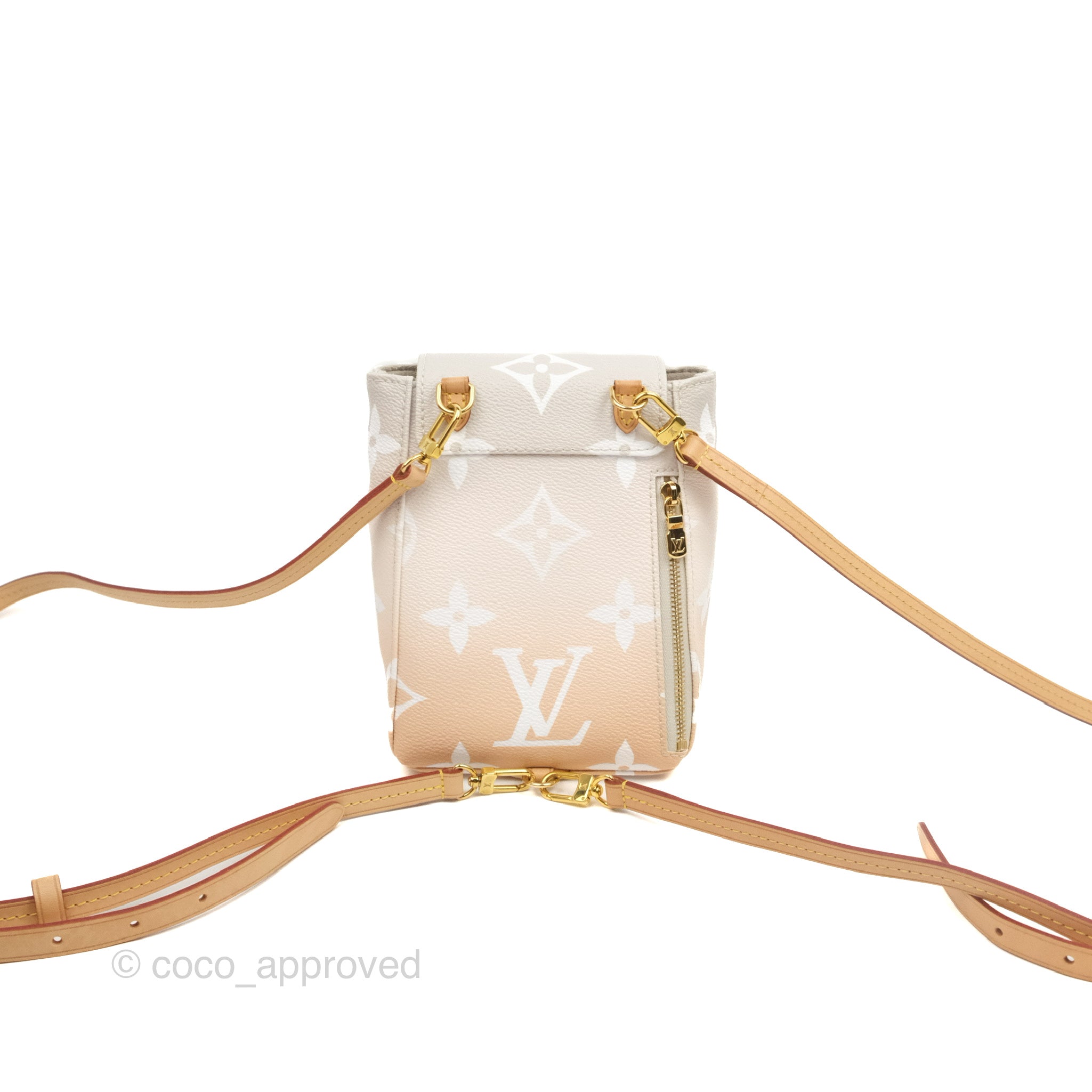 louis vuitton by the pool backpack Louis Vuitton By The Pool Tiny Backpack Monogram Empreinte Mist – Coco Approved Studio