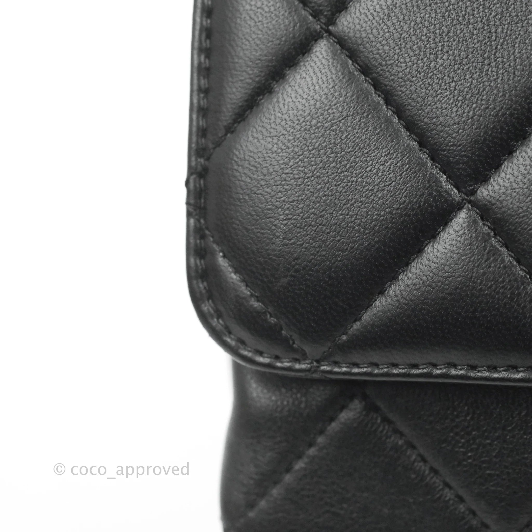 Chanel Quilted CC Encrusted Rope Flap Bag