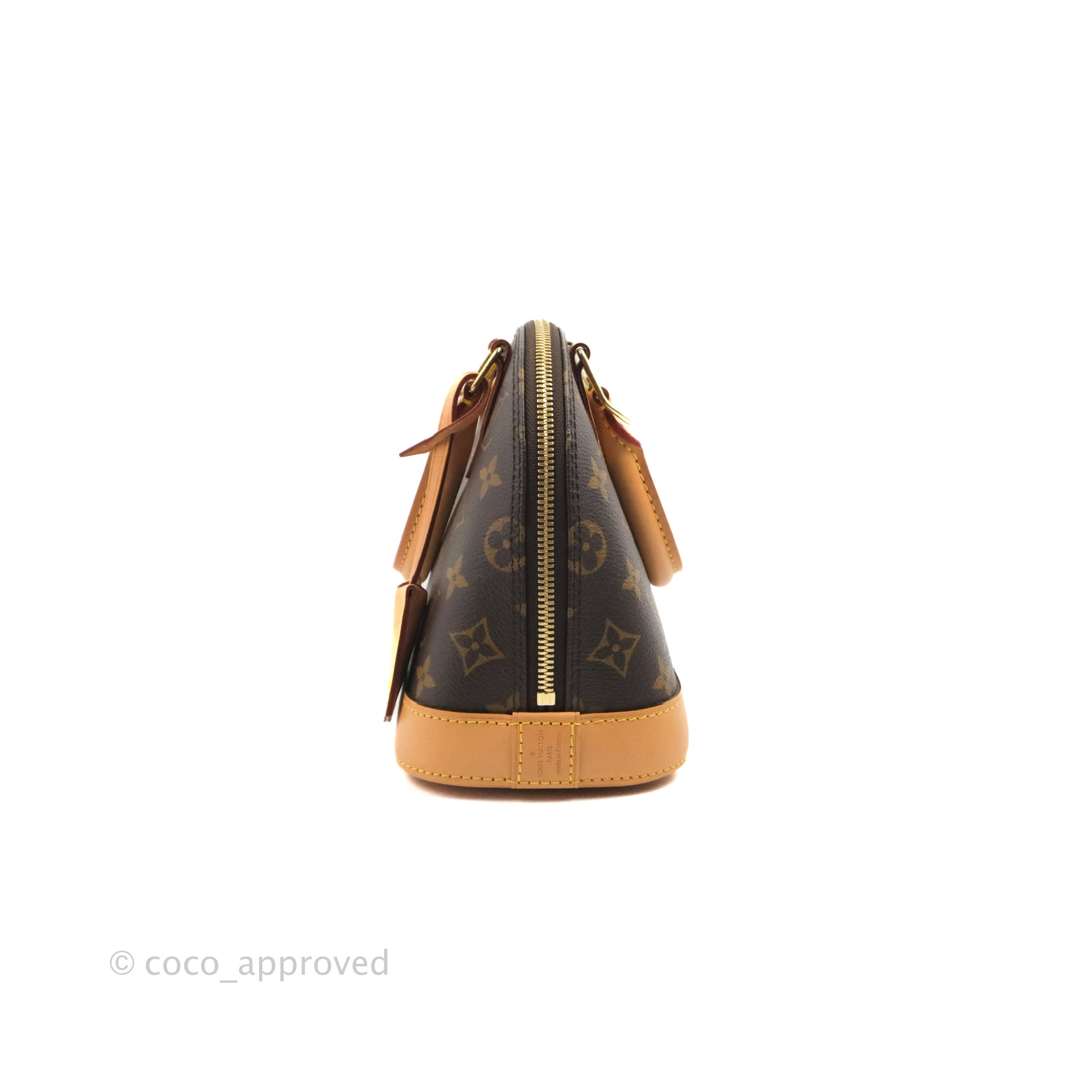At Auction: Louis Vuitton, Louis Vuitton - LV Alma BB Monogram - Brown Top  Handle w/ Shoulder Strap