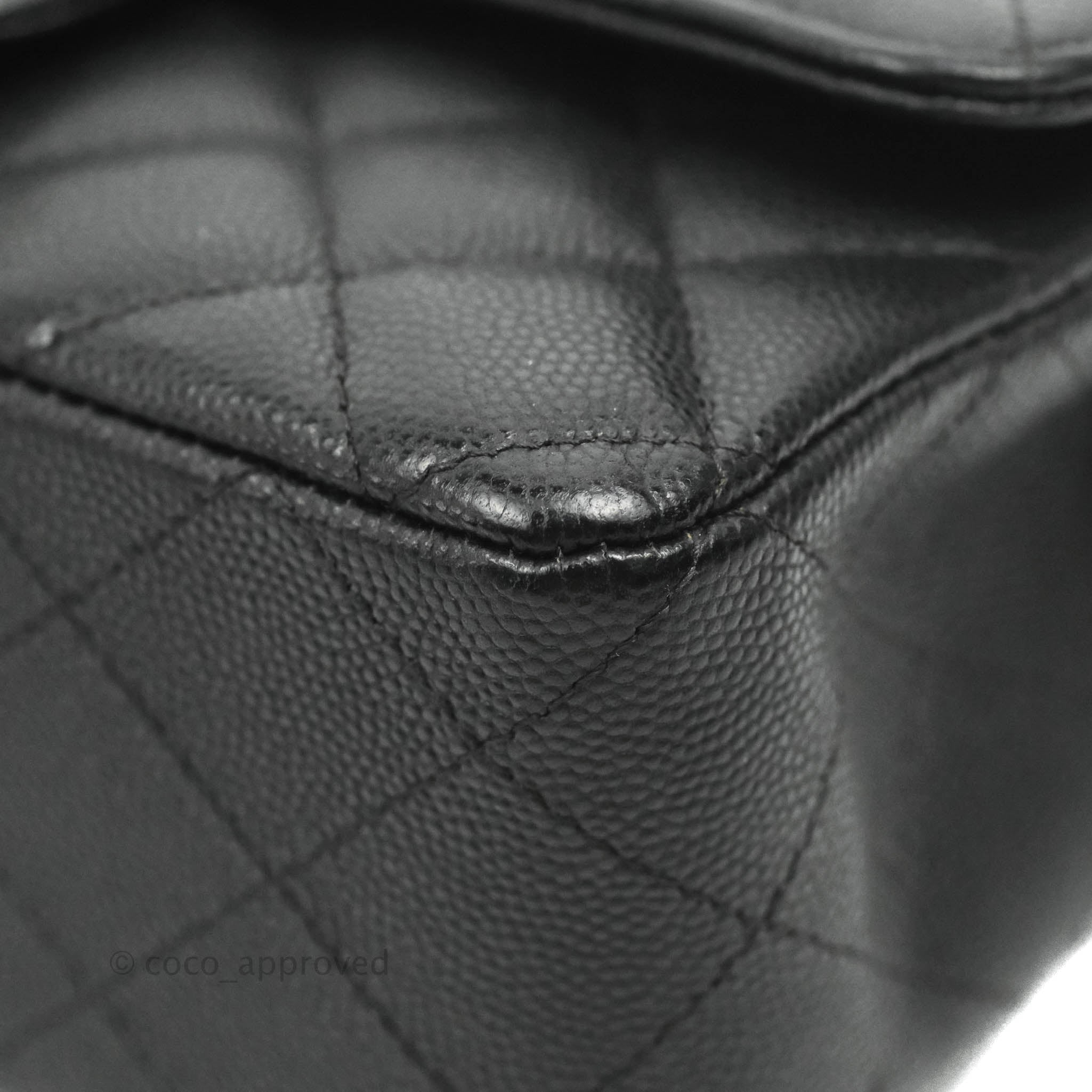 CHANEL, Bags, Chanel Black Rectangular Mini Flap 27c Caviar Rare