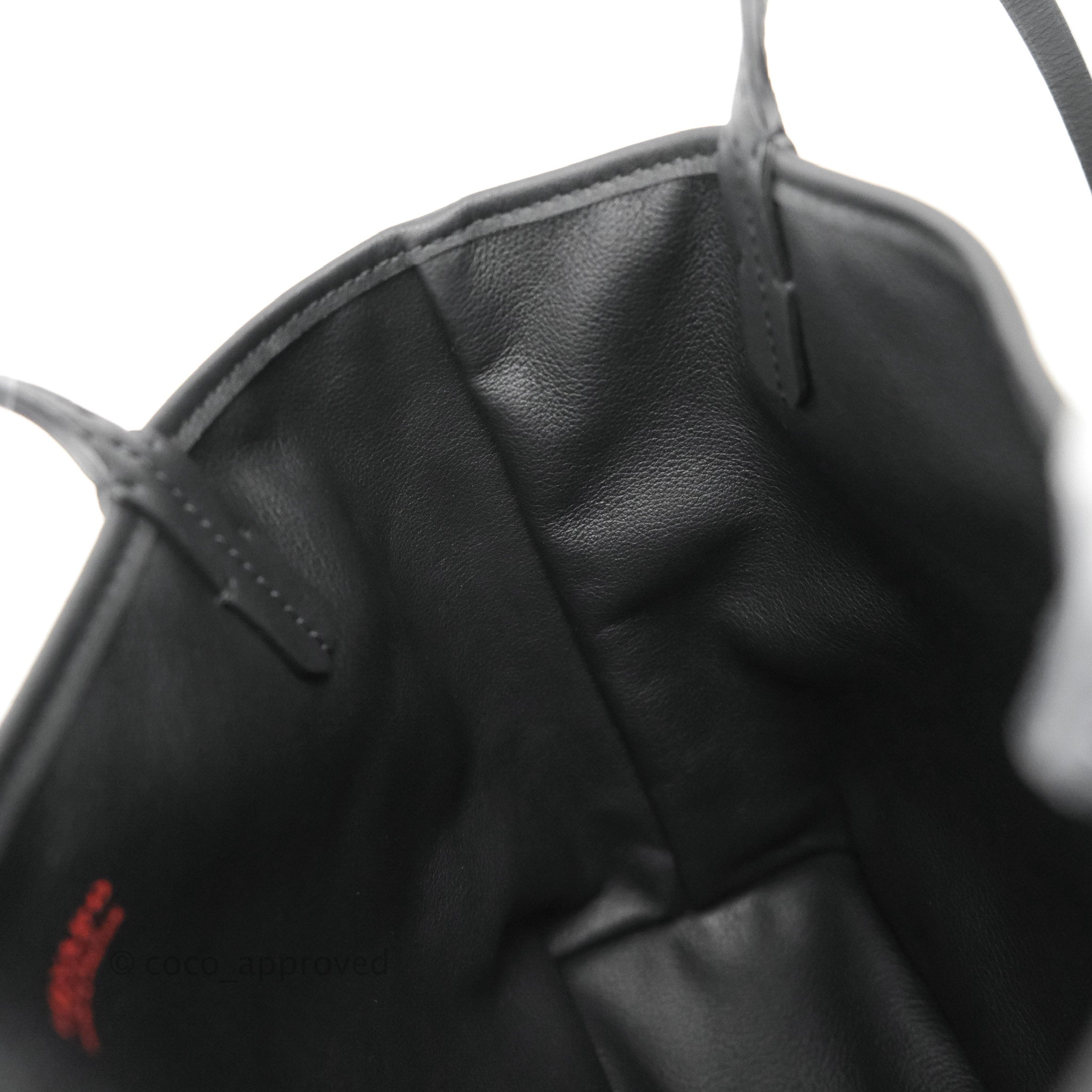 Goyard Anjou Mini Bag Goyardine Canvas Black – Coco Approved Studio