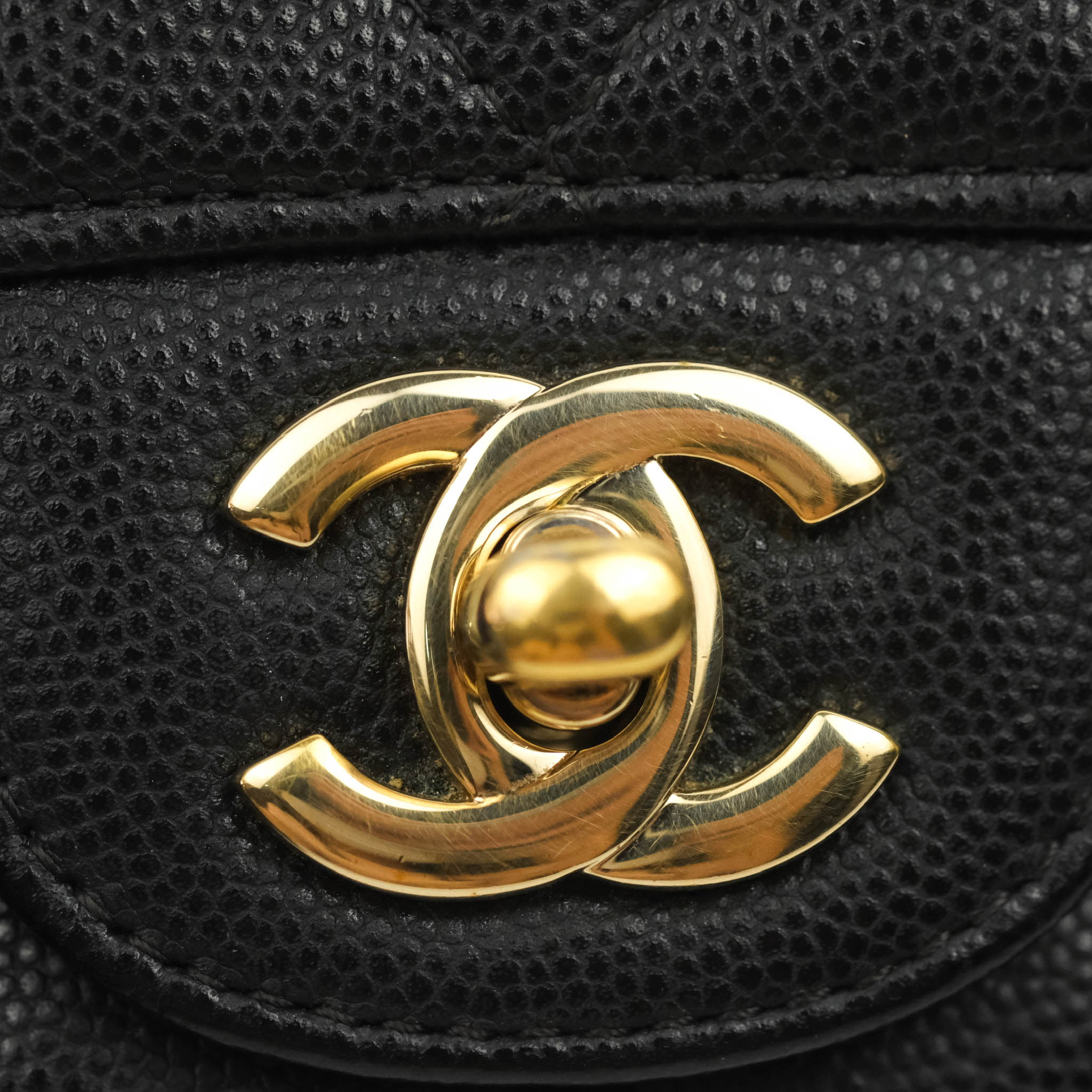 Chanel Black Caviar Mini Classic Square Flap Bag 17 9502895 16676