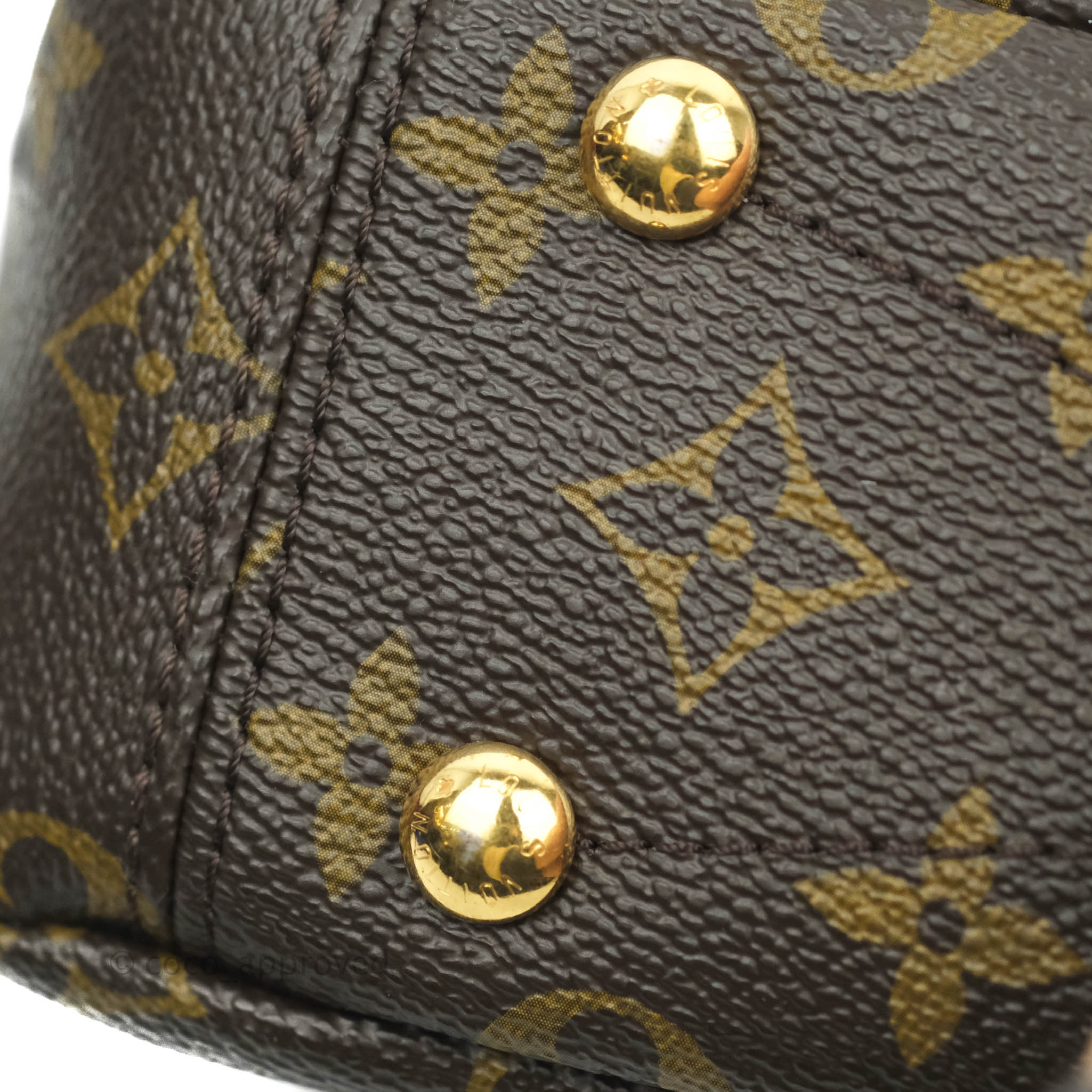 LV Pallas BB Pink Monogram Canvas Shoulder Bag With Twilly – Coco