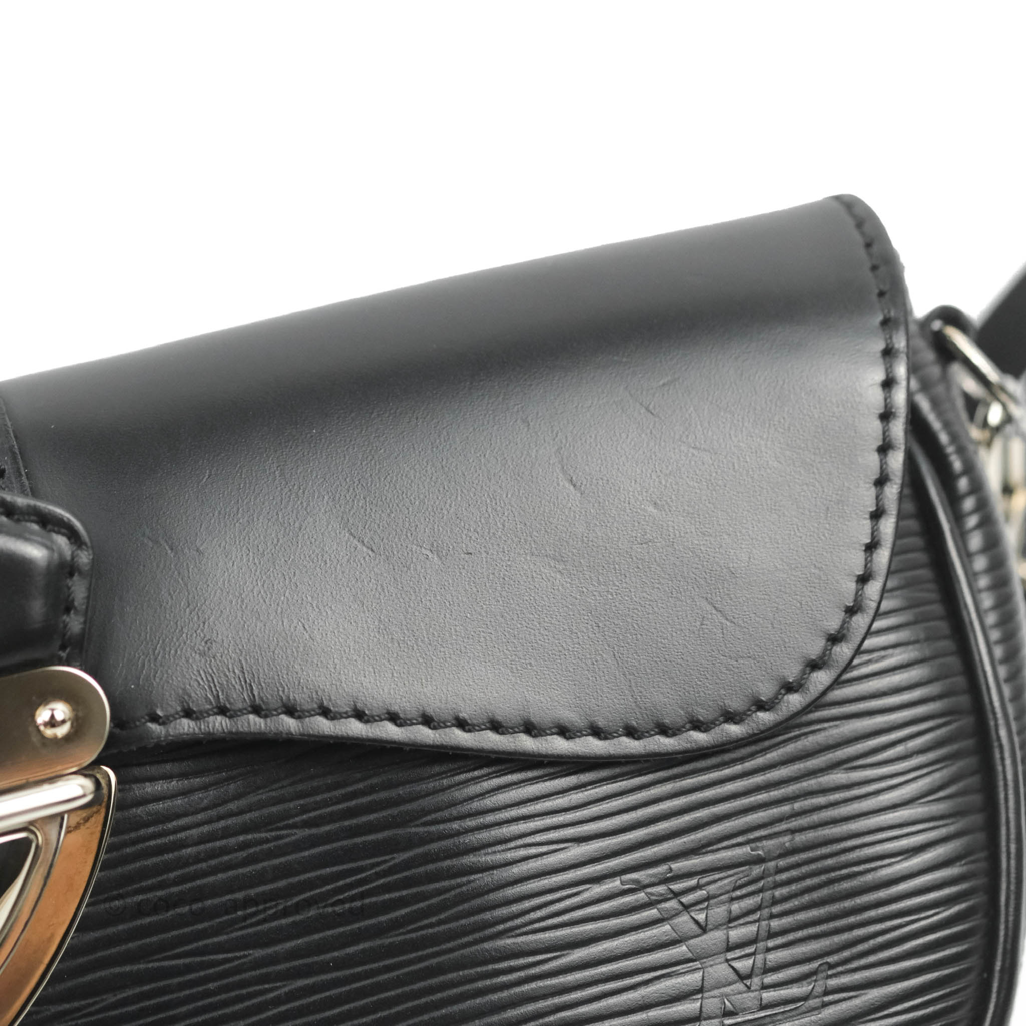 Louis Vuitton Montaigne Clutch Black Epi – Coco Approved Studio
