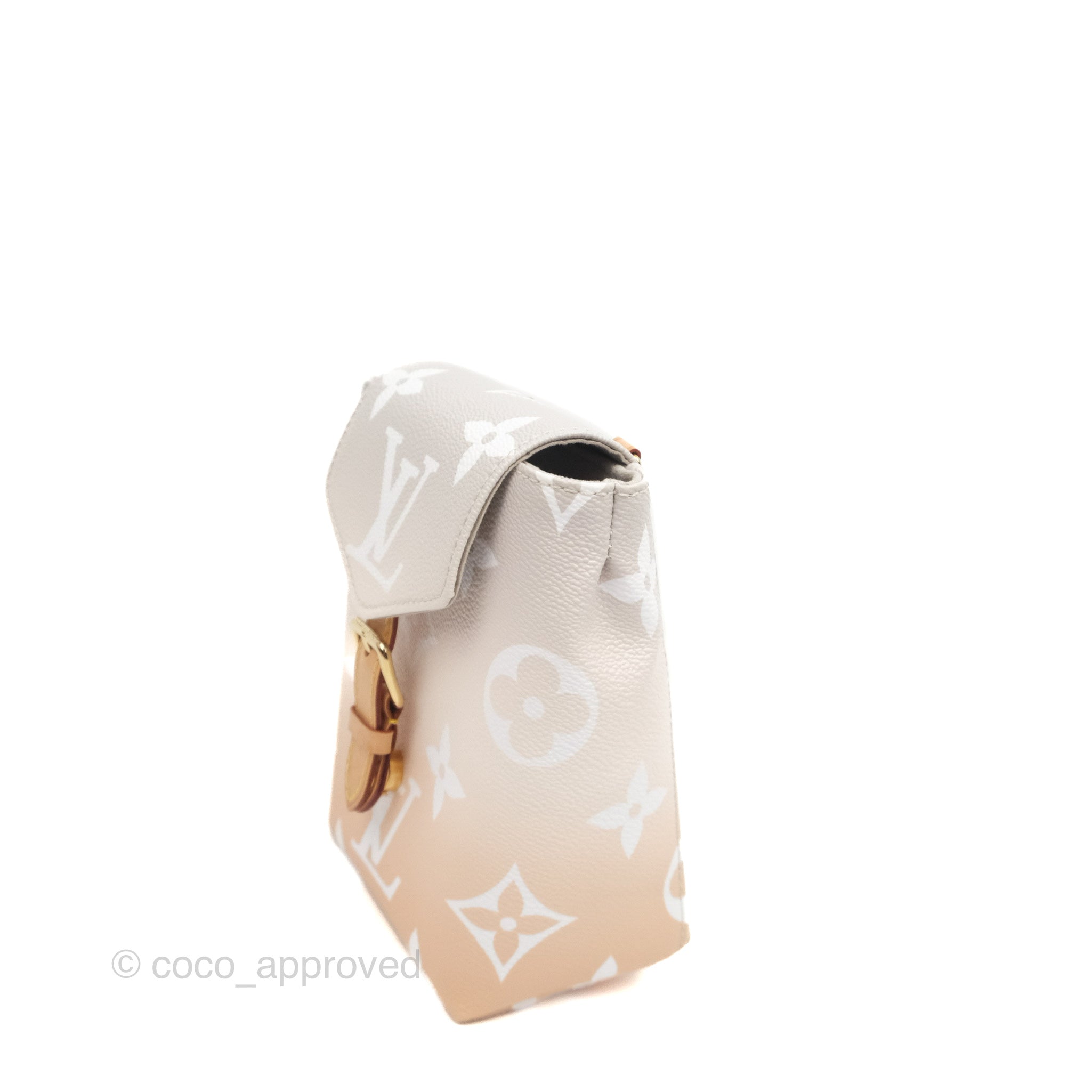 louis vuitton backpack therealreal Louis Vuitton By The Pool Tiny Backpack Monogram Empreinte Mist – Coco Approved Studio