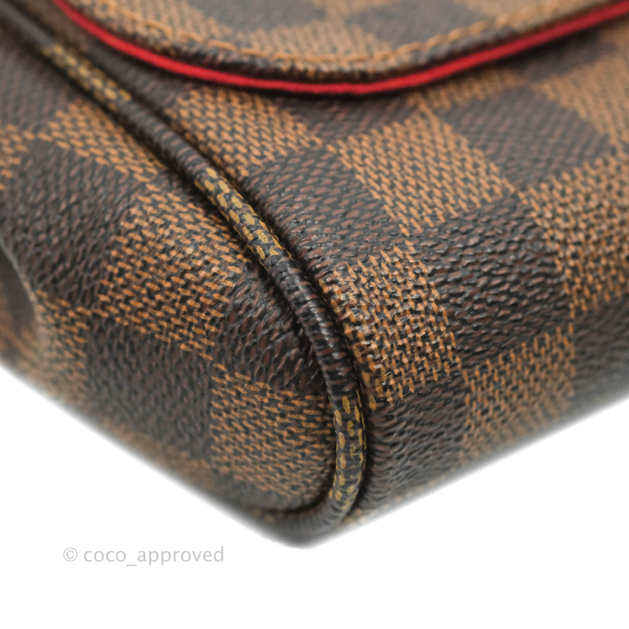 Louis Vuitton Damier Ebene Favourite MM 2-way Flap Bag – Coco Approved  Studio