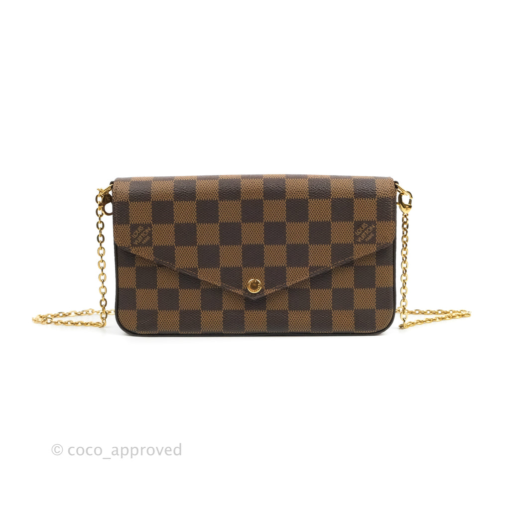 Louis Vuitton Favorite MM Damier Ebene with Clemence wallet and