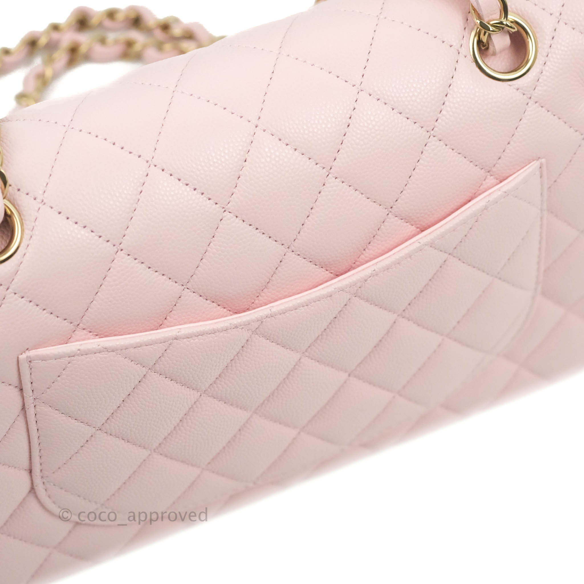 🌸 [Full Set]🌸 Chanel 22C Classic Flap Small- Pink (not 22P/22S