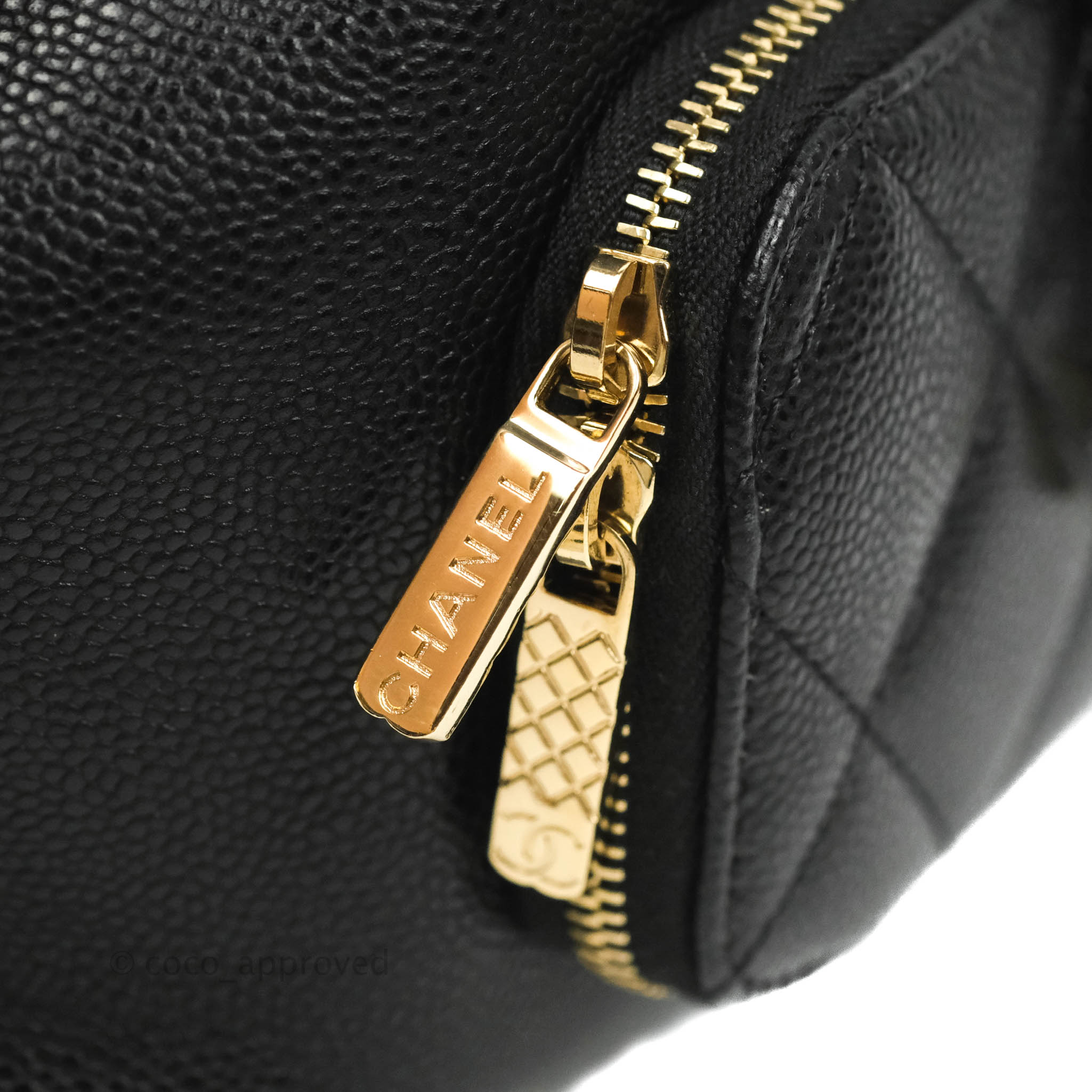 Chanel Business Affinity Drawstring Bucket Bag Black Caviar Gold Hardw – Coco  Approved Studio