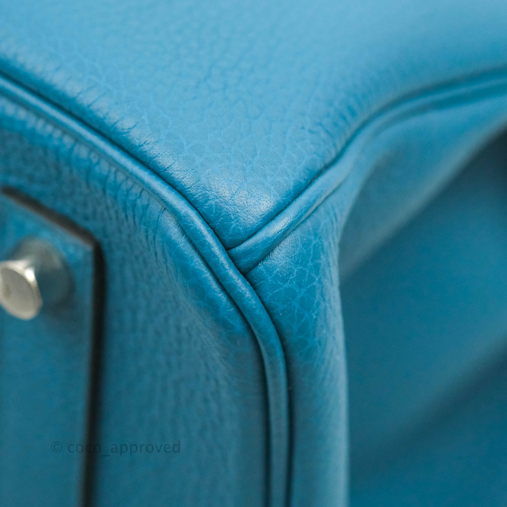 Hermès Cobalt Blue Togo Birkin 35 with Palladium Hardware – Luxury GoRound