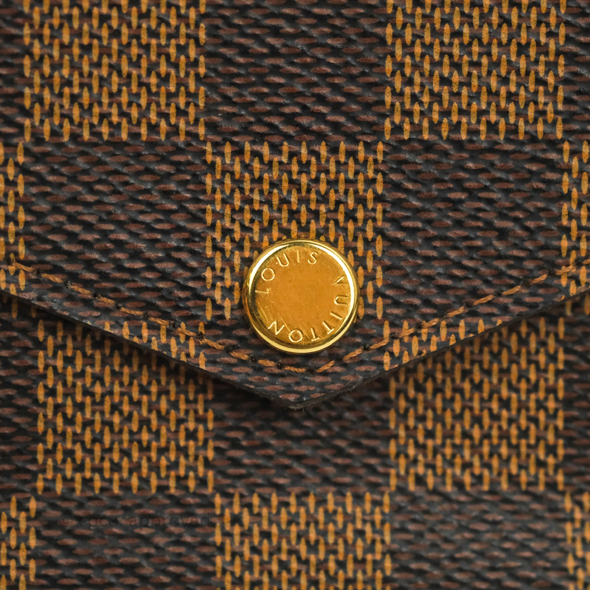 Louis Vuitton Damier Ebene Pochette Felicie Chain Wallet – Coco