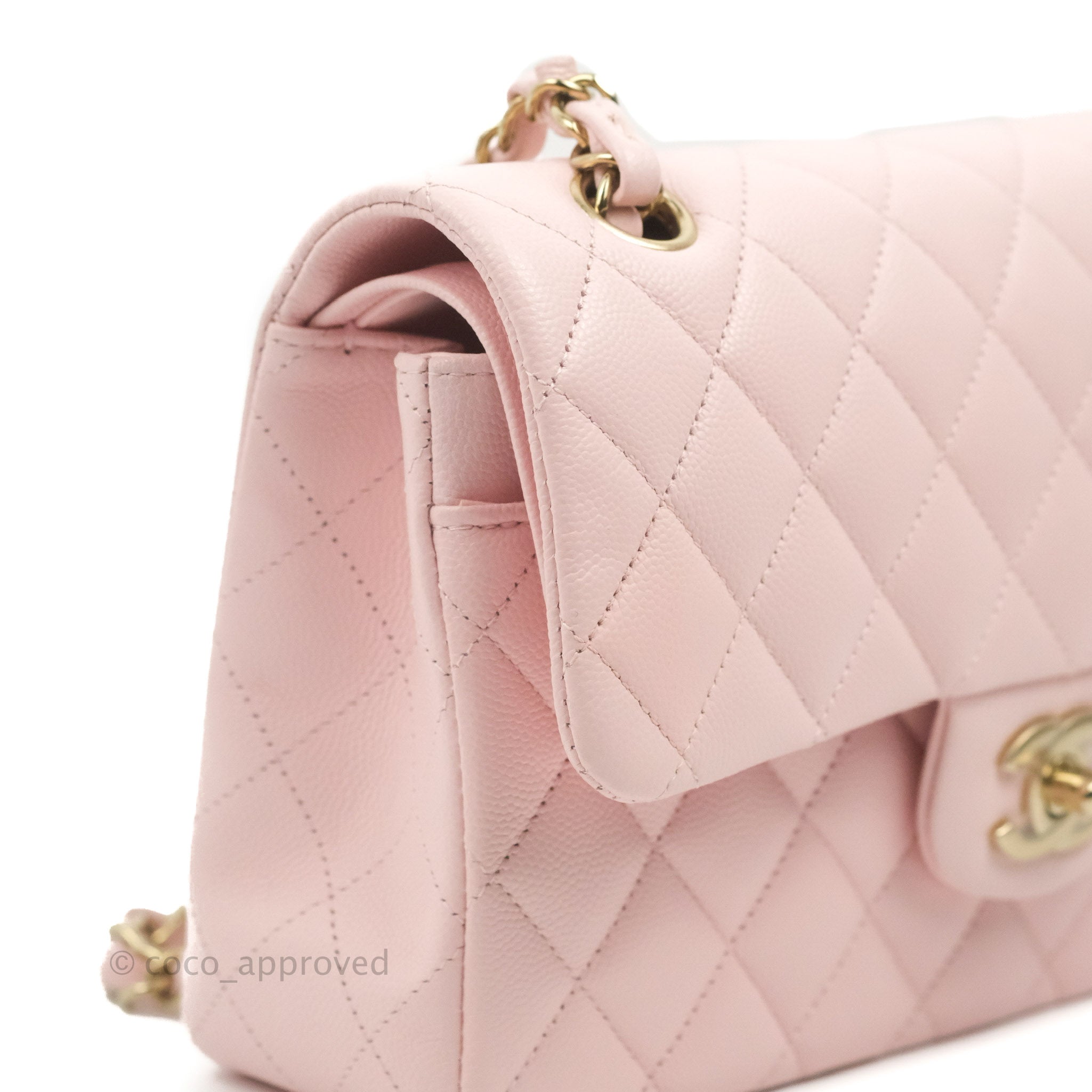 Chanel Classic Mini Rectangular Single Flap, Pink Lambskin Leather with  Silver Hardware, Preowned in Box WA001 - Julia Rose Boston