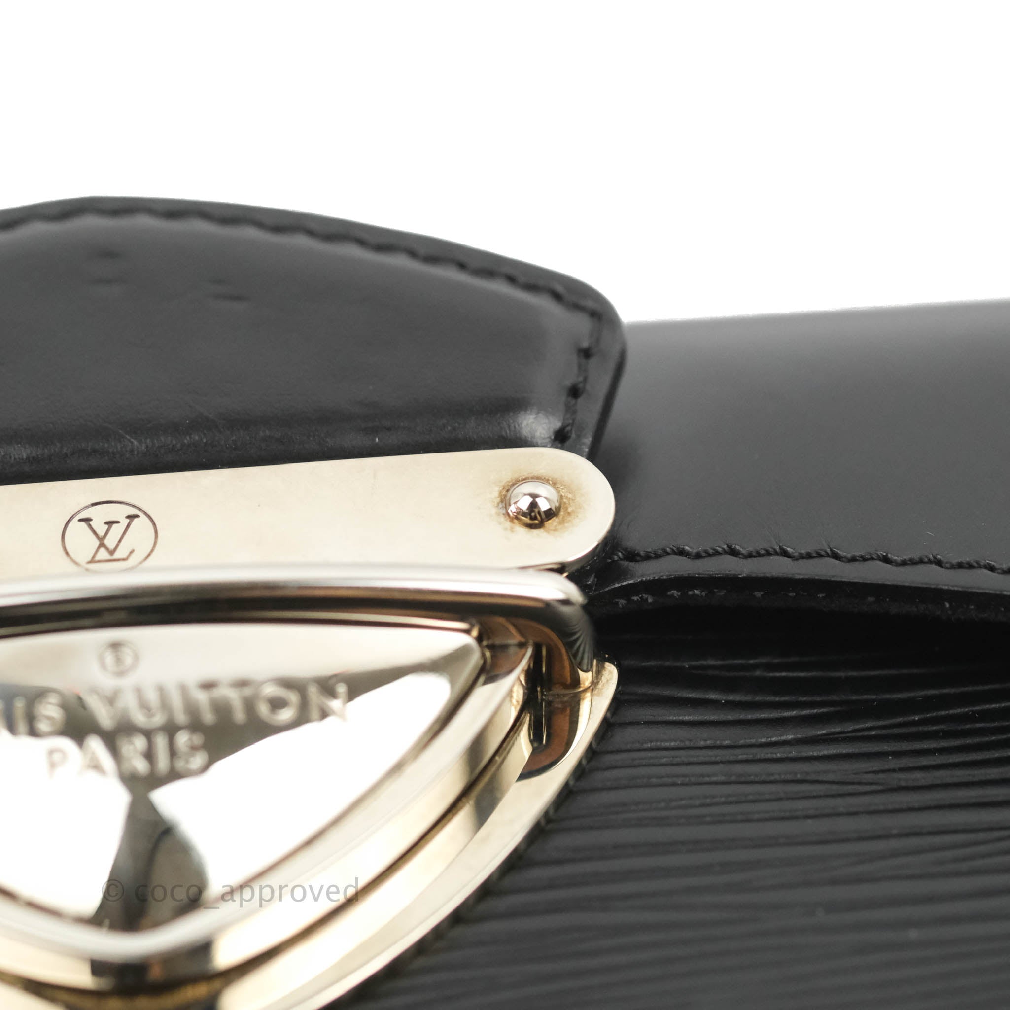 Louis Vuitton Black Epi Montaigne Clutch – LuxuryPromise