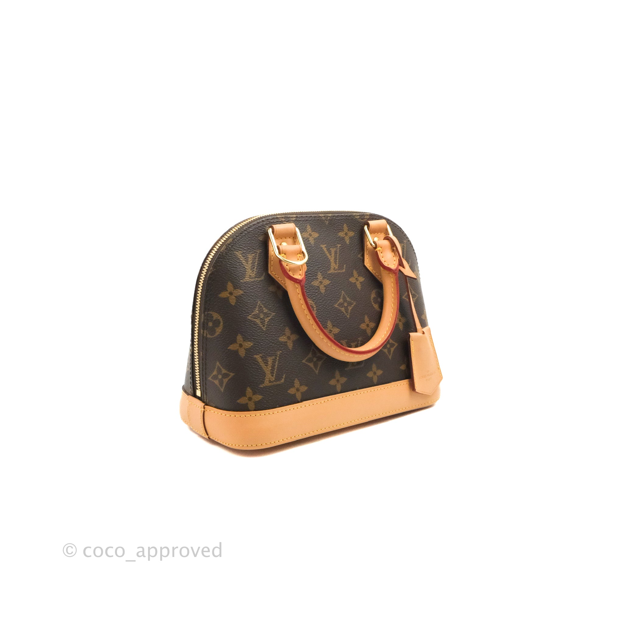 Louis Vuitton Louis Vuitton Alma BB Monogram Canvas Handbag