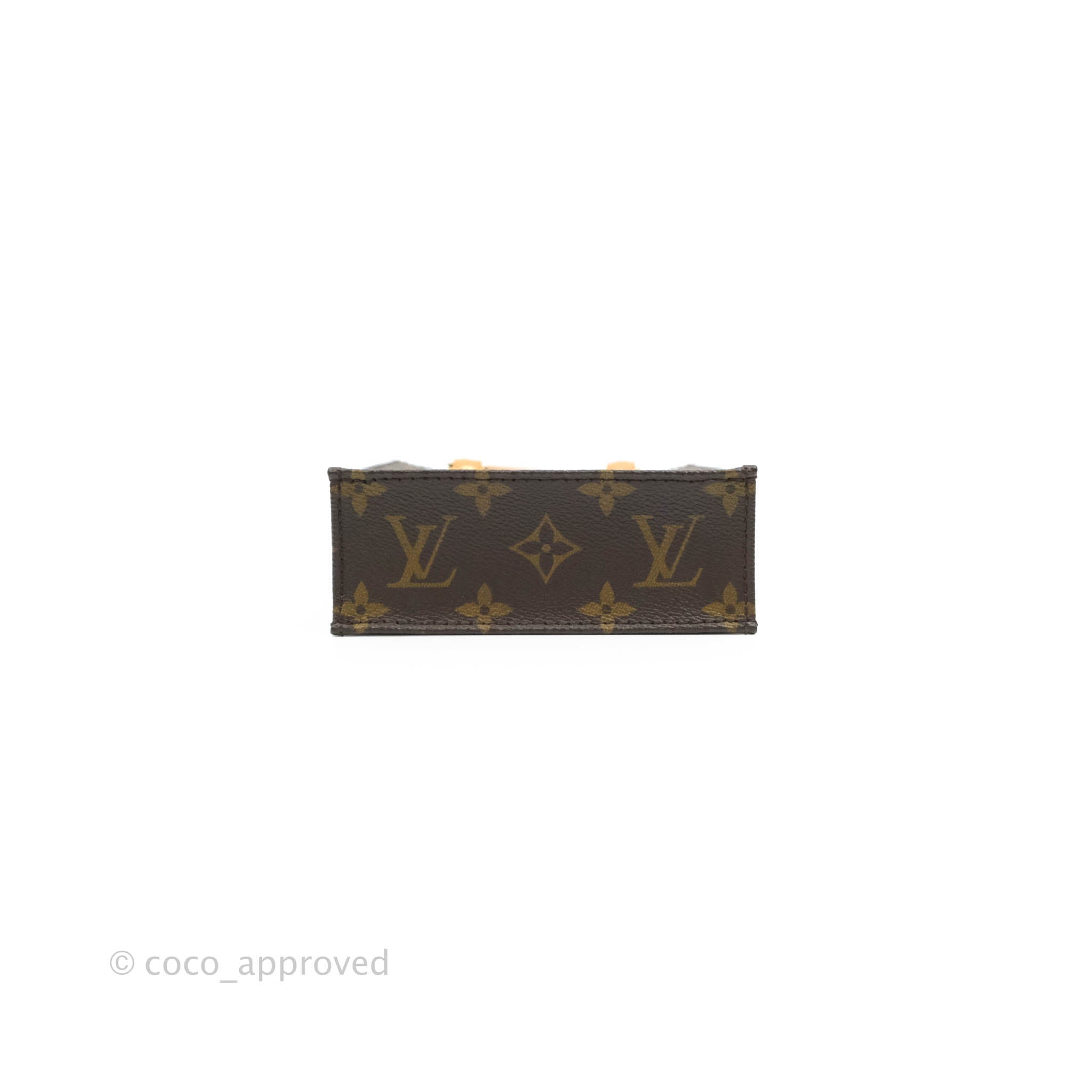 Louis Vuitton Monogram Canvas Petit Sac Plat bag – Coco Approved