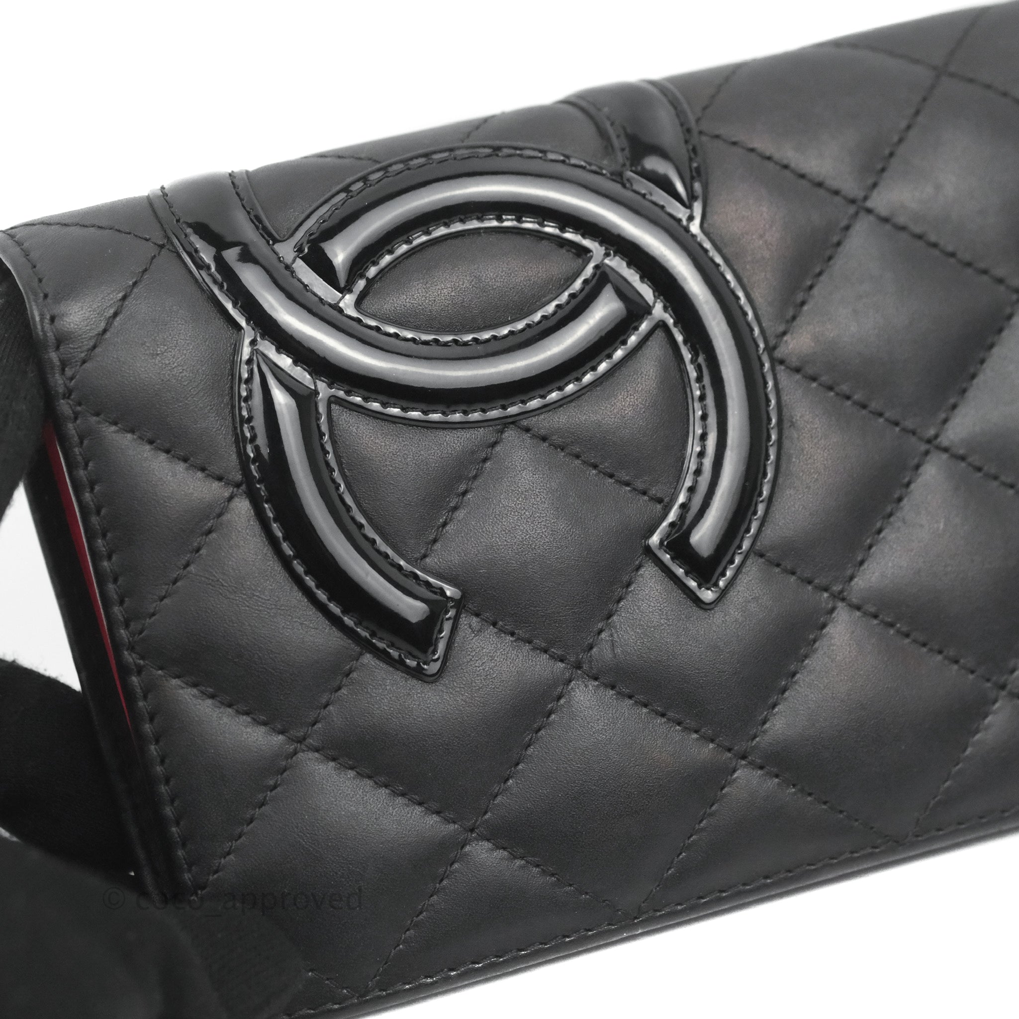 Chanel Quilted Yen Wallet Black Caviar Gold Hardware – Coco Approved Studio