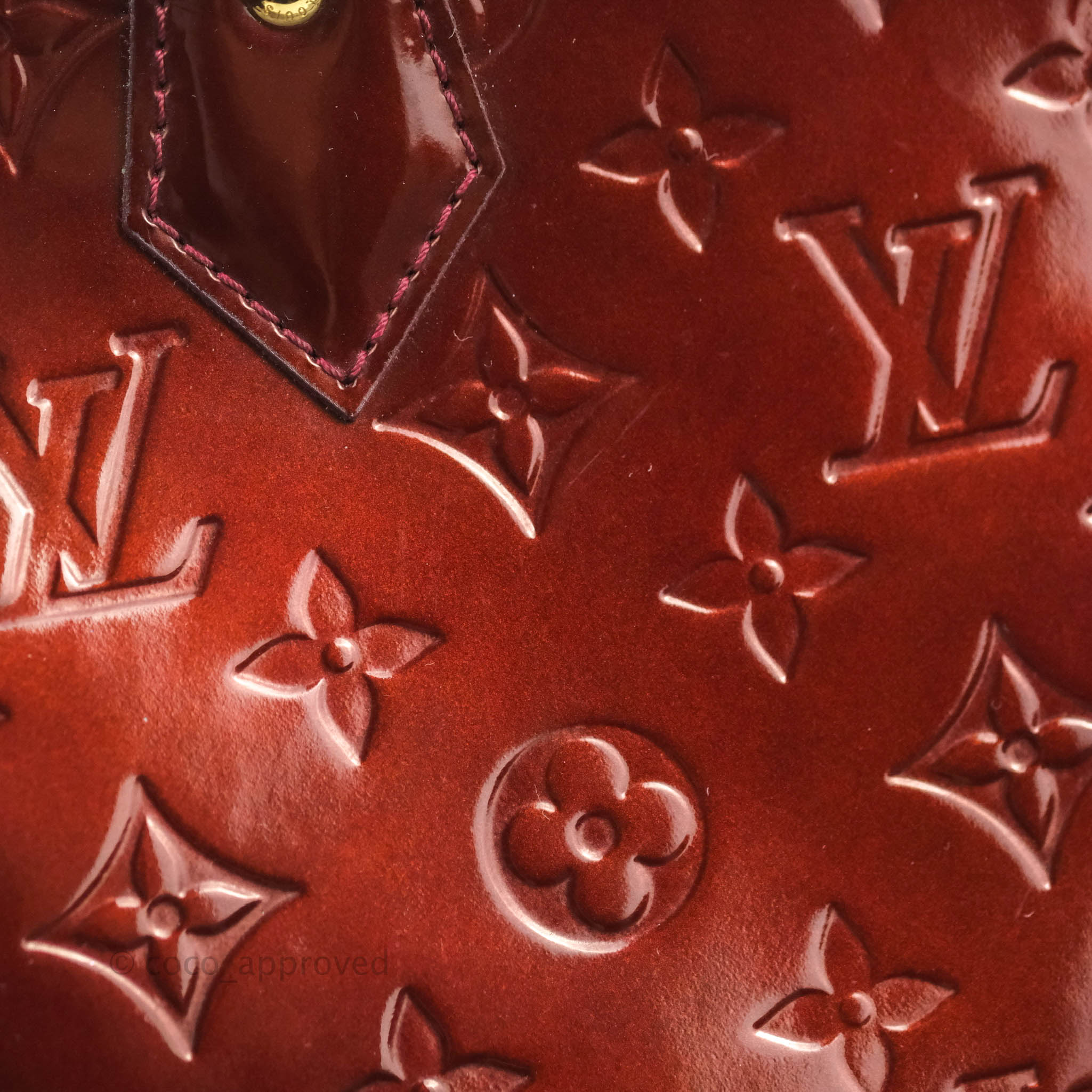 Louis Vuitton Alma PM Red Bag – Curated by Charbel