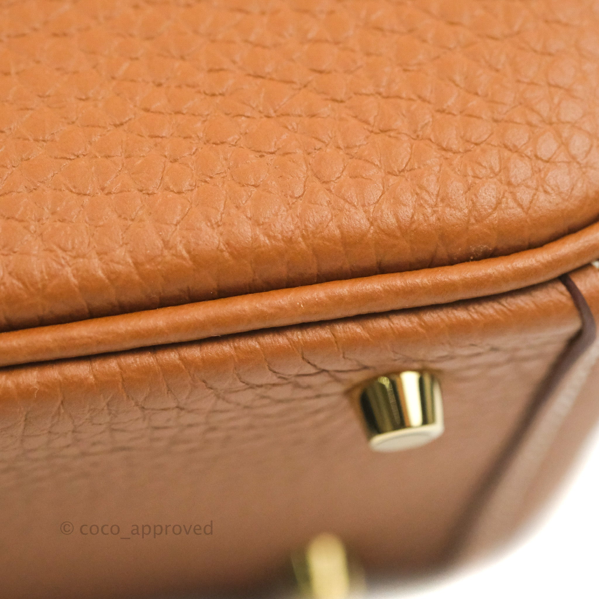 Hermès Lindy 26 Etoupe Gold Hardware – Coco Approved Studio